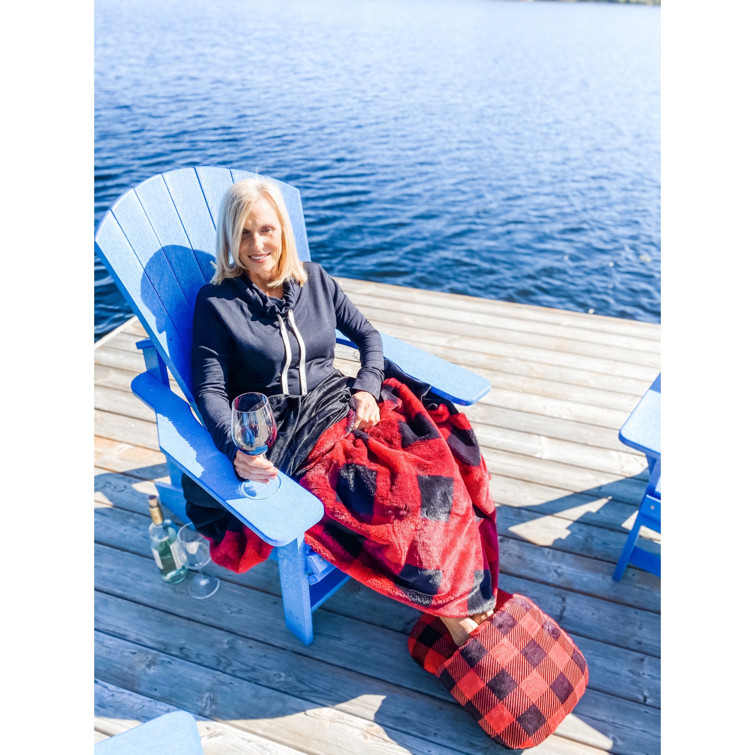 The Kushie - Coussin de pied confortable - Plaid en peluche