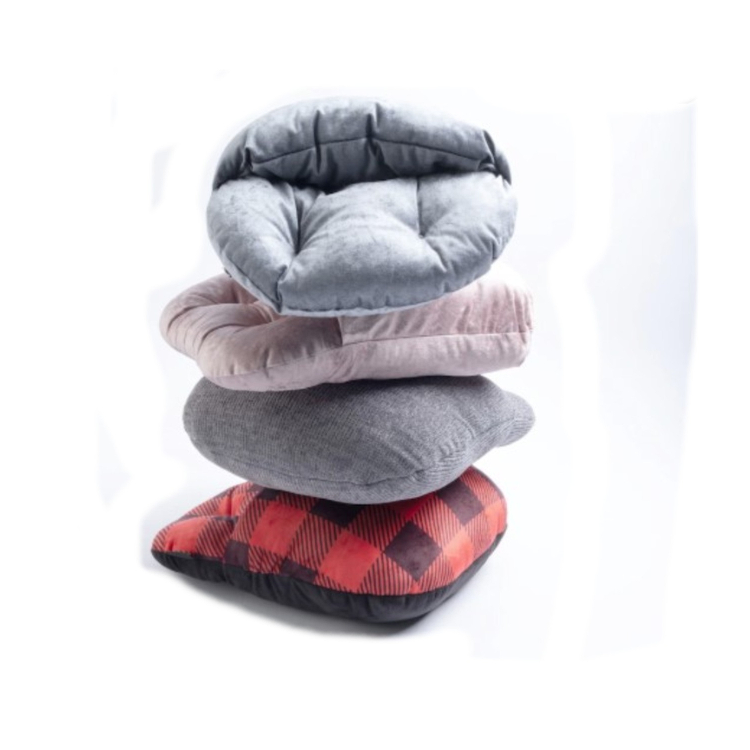 The Kushie - Coussin de pied confortable - Plaid en peluche
