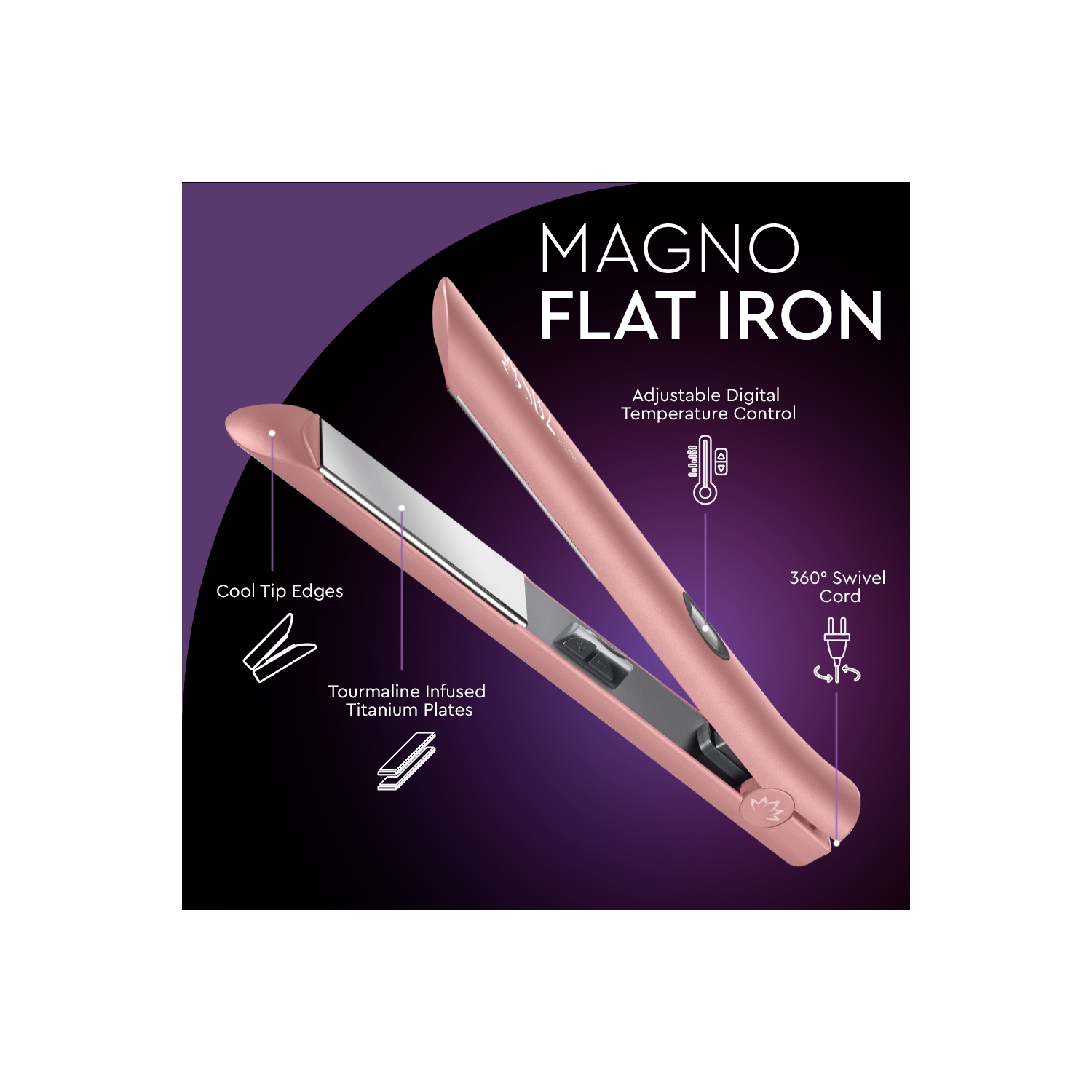 SUTRA® Magno Turbo Flat Iron
