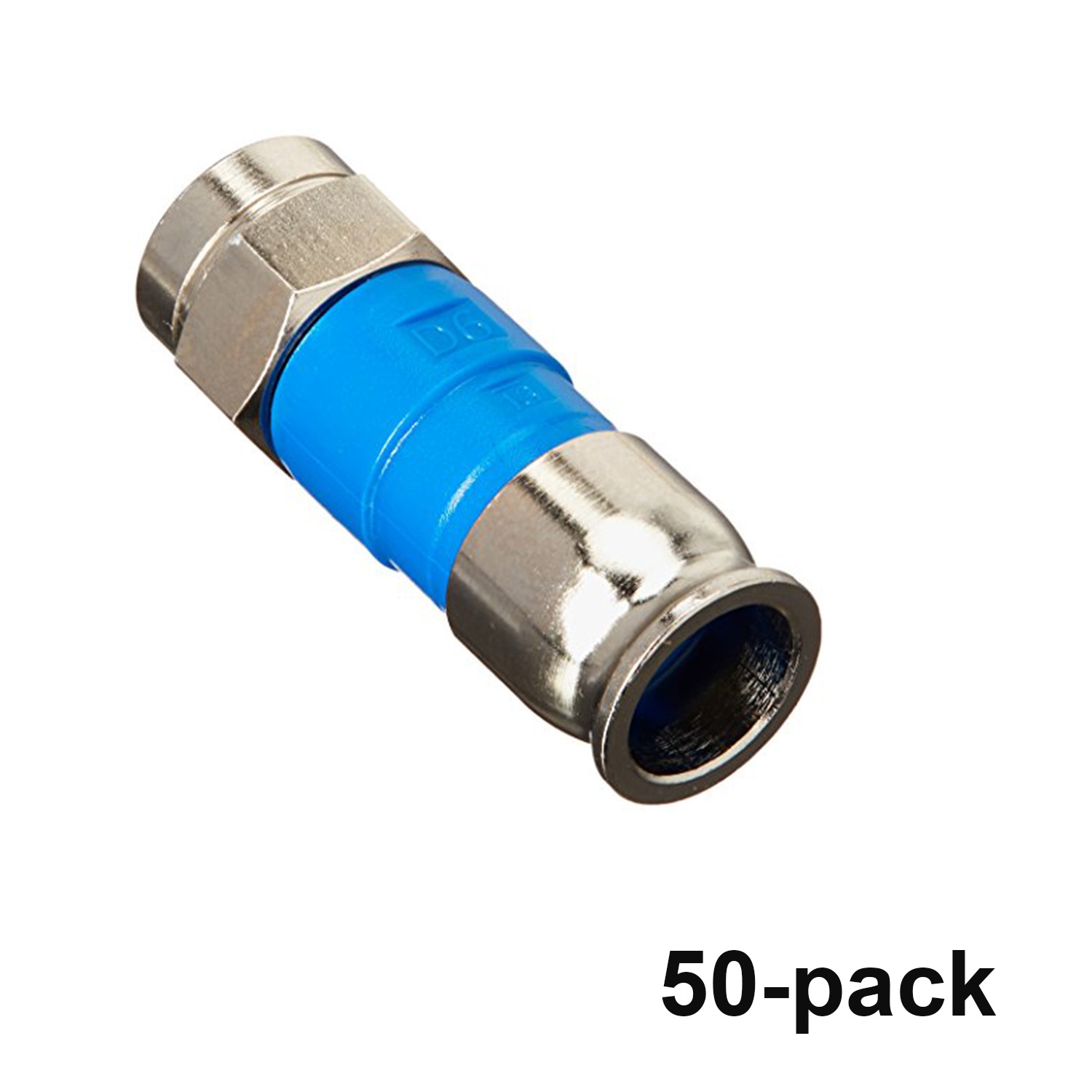 Belden Blue RG6 Snap-N-Seal Compression Connectors