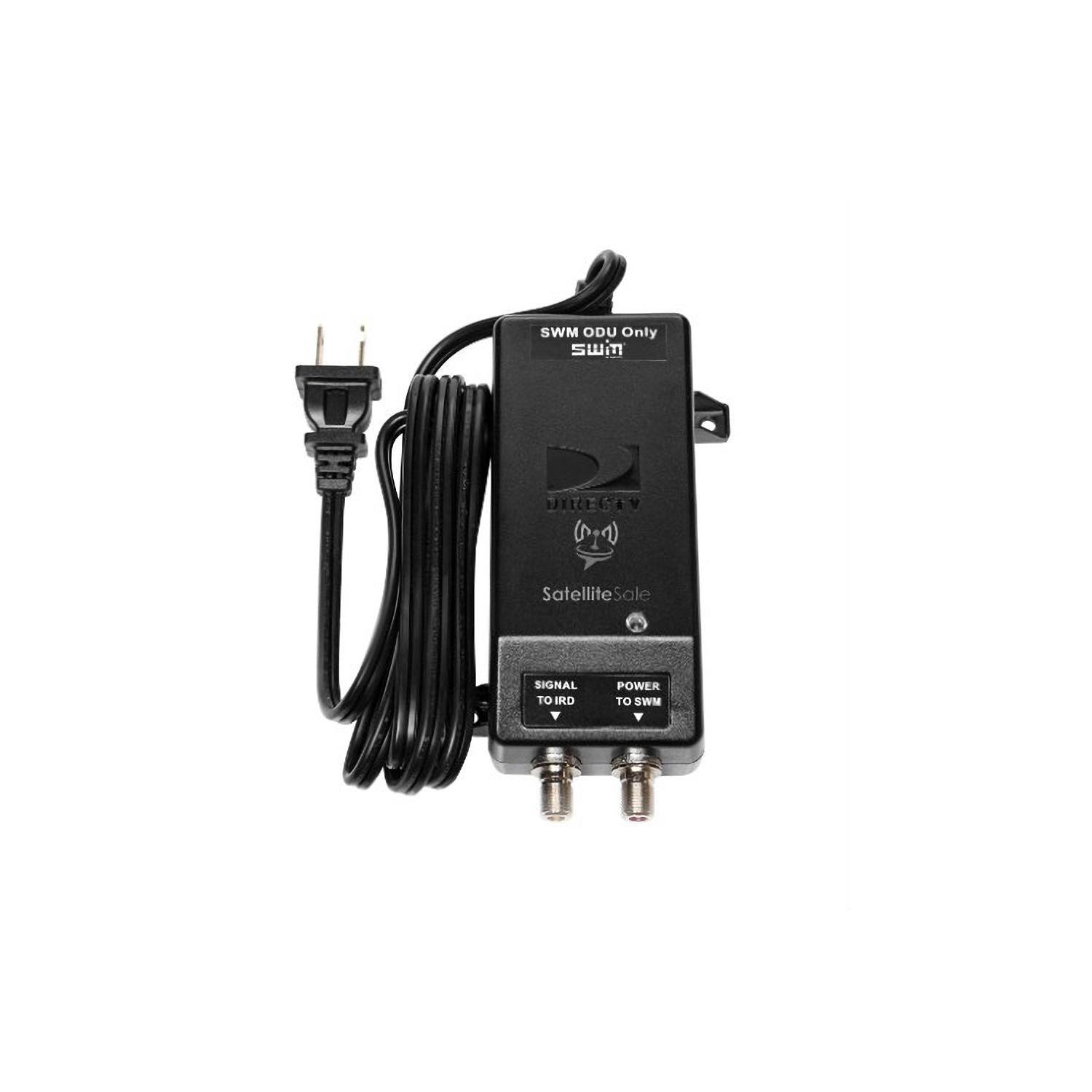 DirecTV D SWM3 LNB Reverse Band with 21V Power 4-Way Splitter 4K 99 101 103 Sats