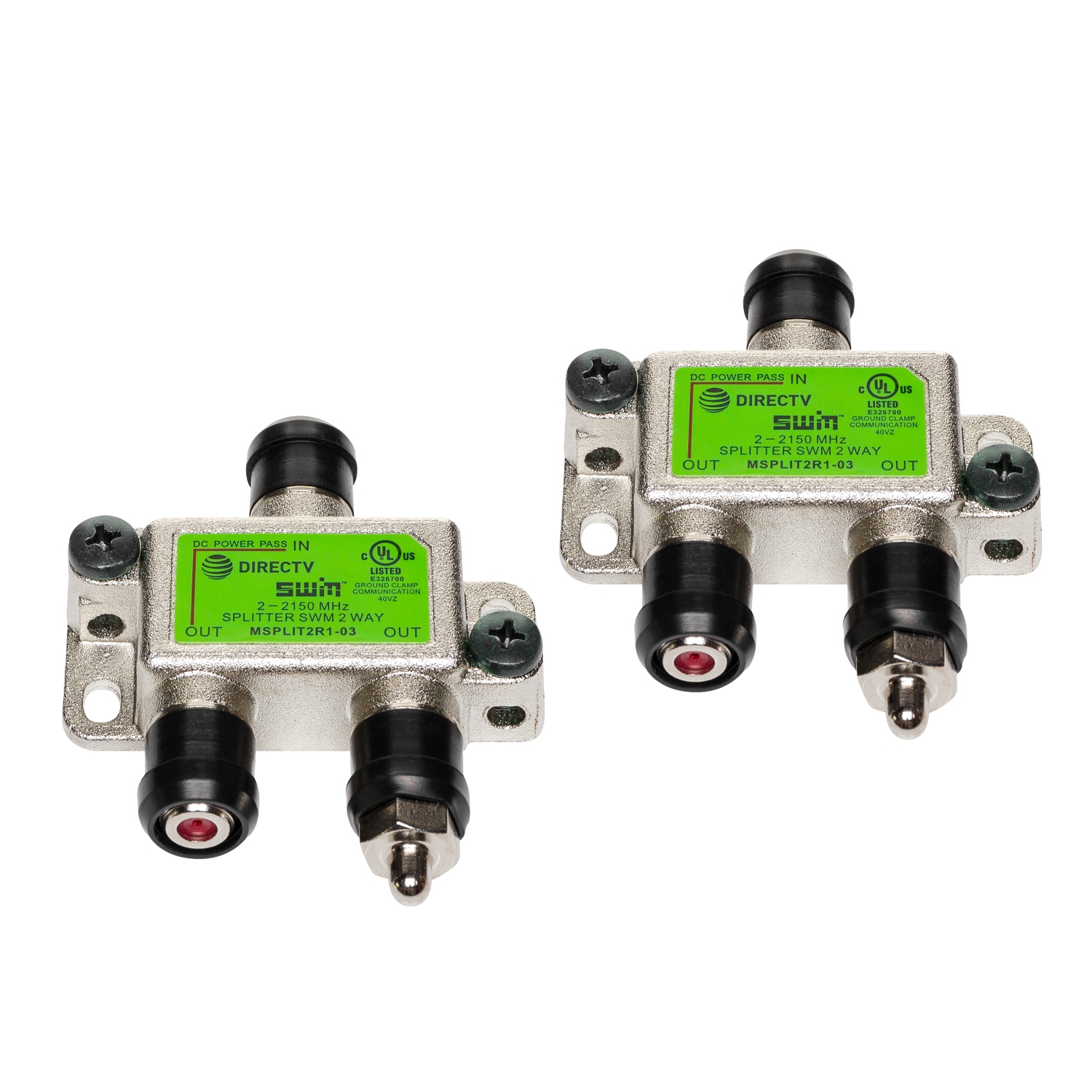 Directv SWM Approved 2-Way Wide Band Splitter