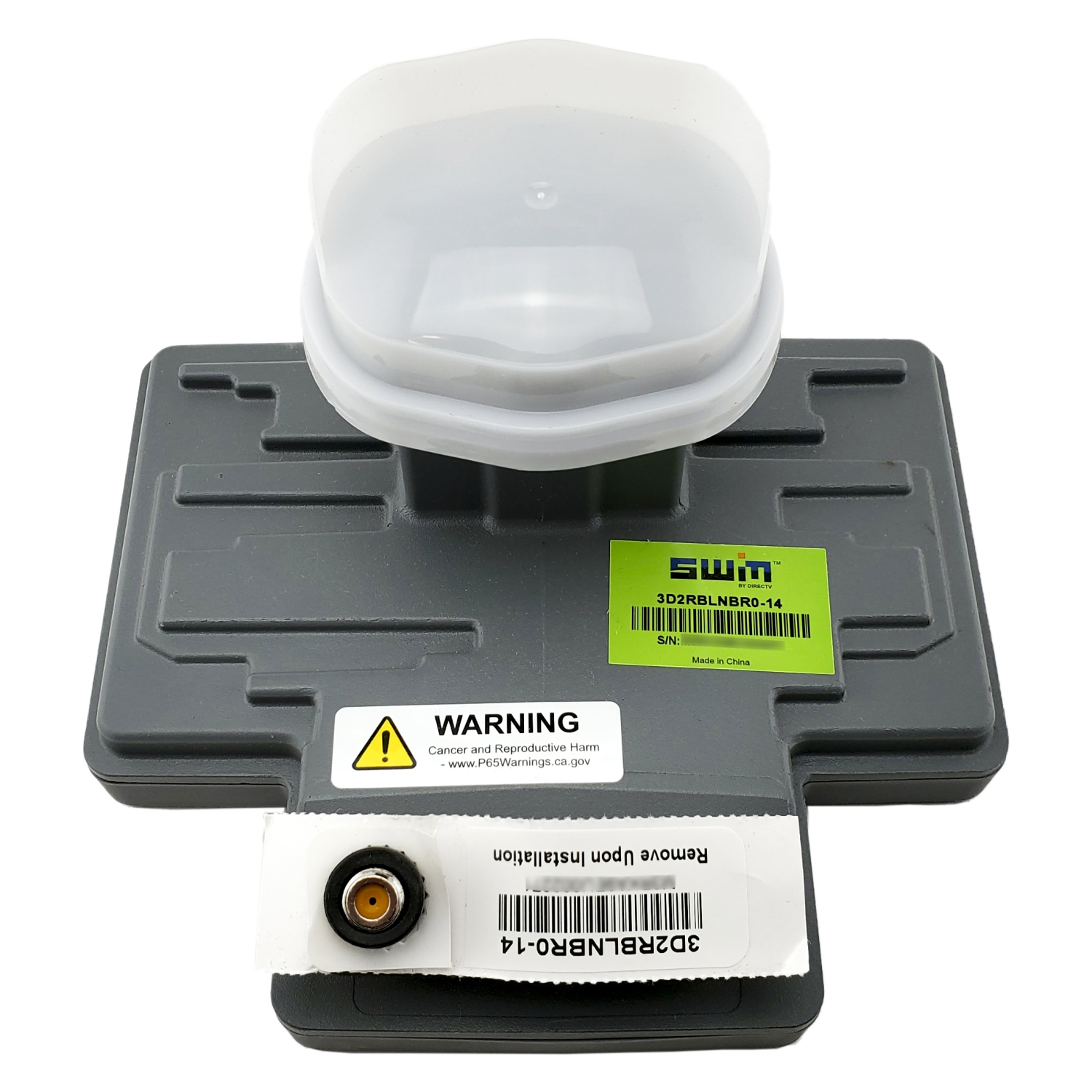 New DirecTV DSWM LNB SWM13 13 Tuner 3D1LNBR0-01 by DirecTV