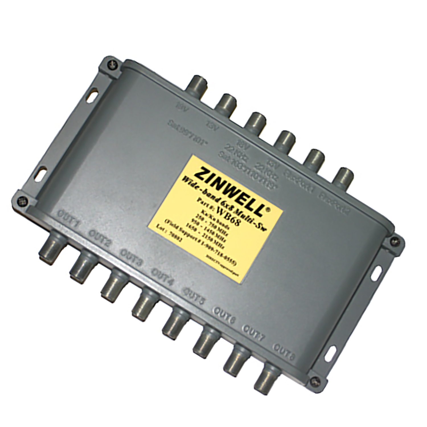 DirecTV 6x8 Multiswitch With Weather Boot [ms6x8wb]