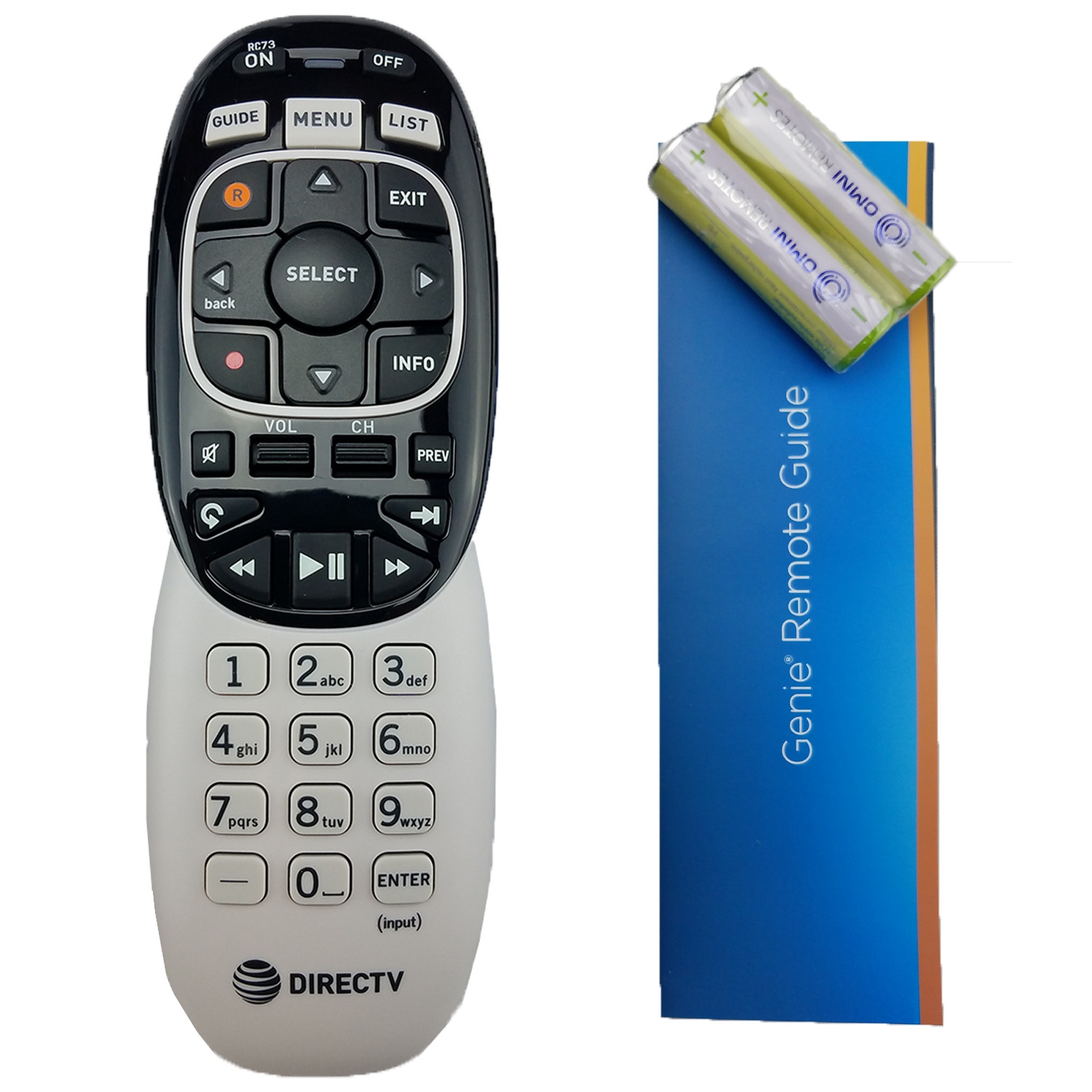 RC73 Remote Control DirecTV AT&T Genie RF Remote
