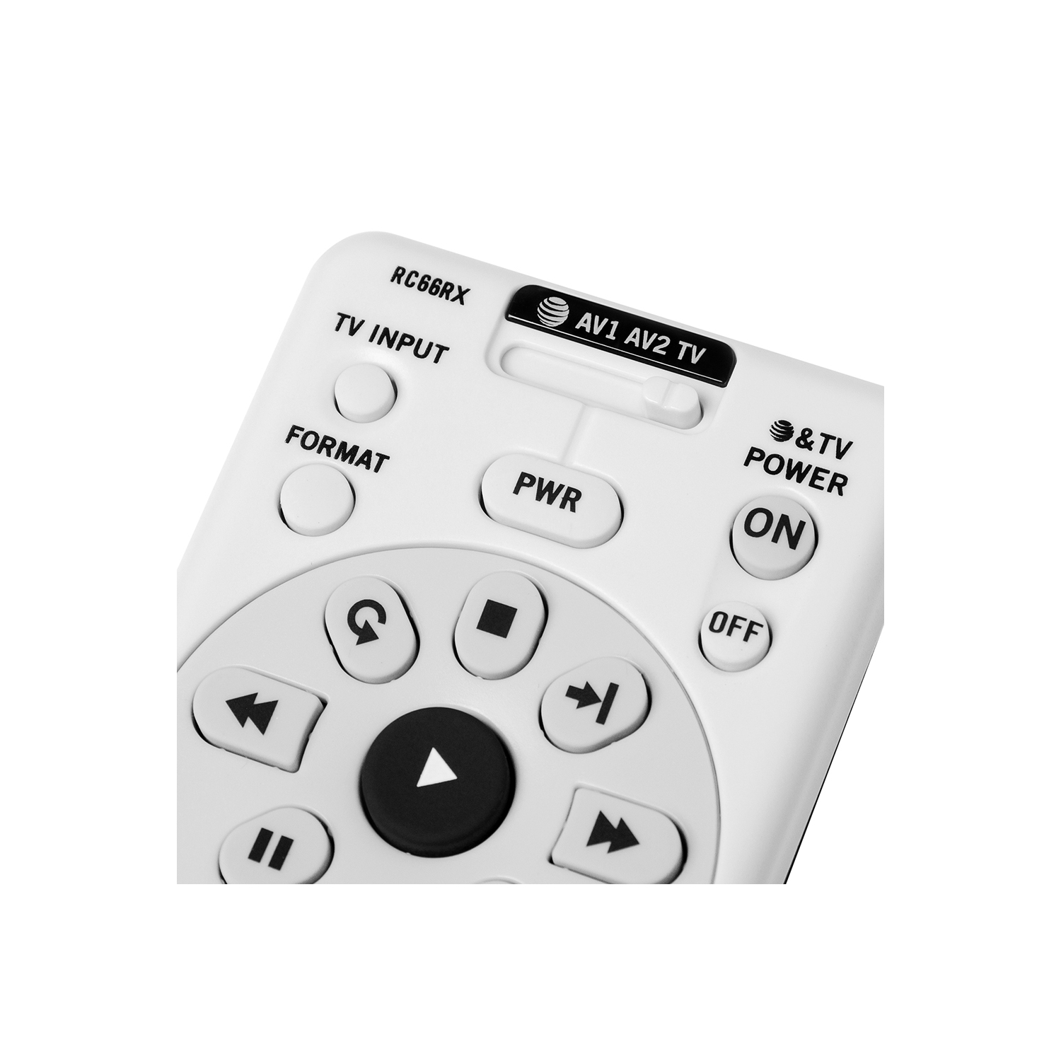 Brand New Universal DirecTV RC66RX IR/RF Remote Control AT&T Replaces RC65 RC64