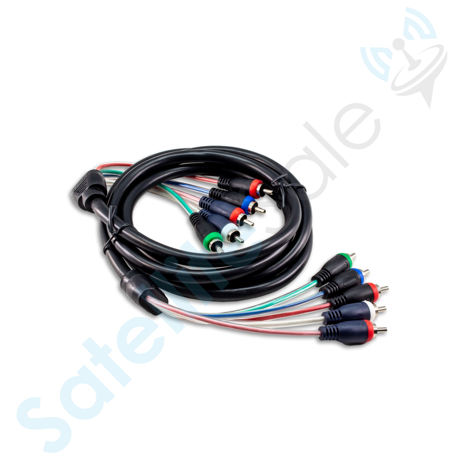 6FT Component Video Cable with Audio 5 RCA Red Green Blue RGB for HDTV DVD VCR