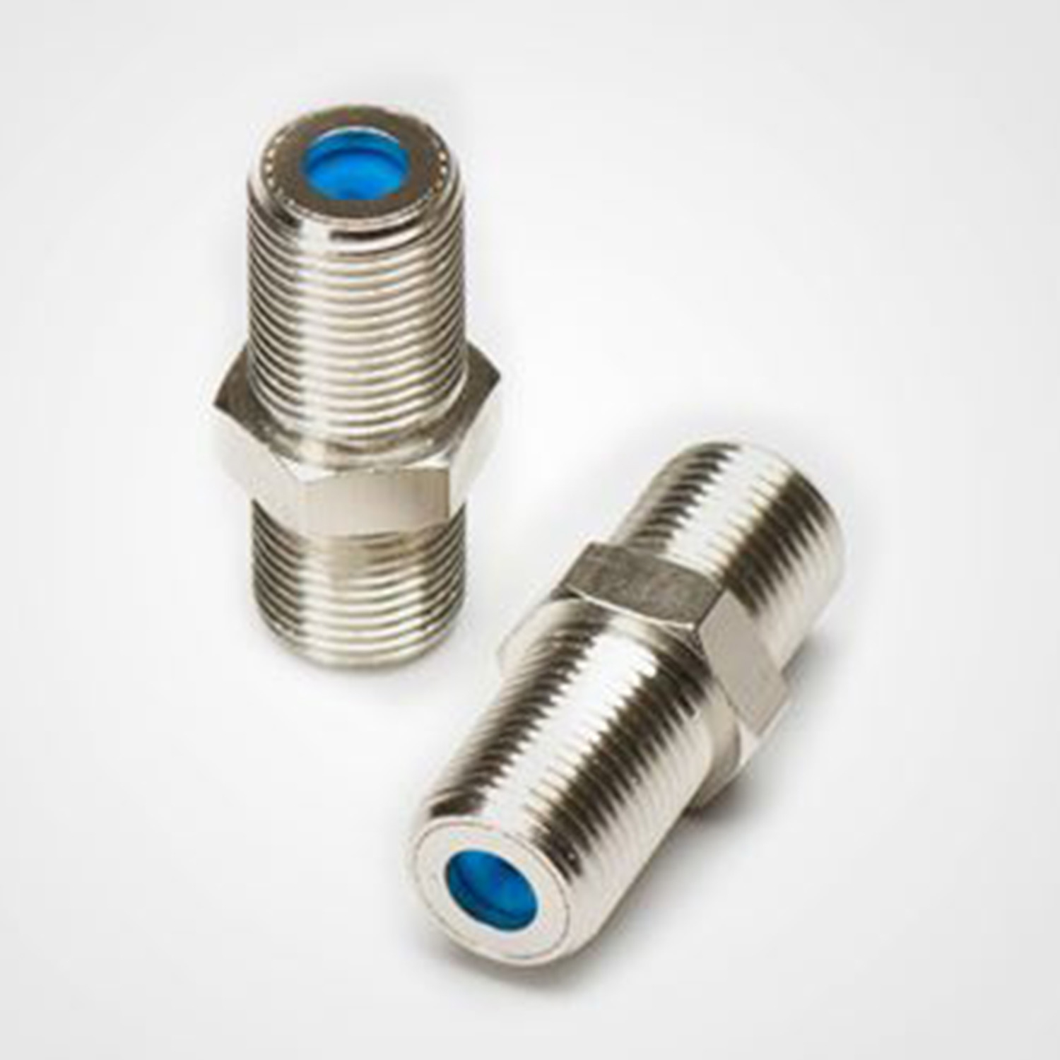 New 100 PPC F81 Barrel RG6 Female Slice Coax Cable Connector 3GHz