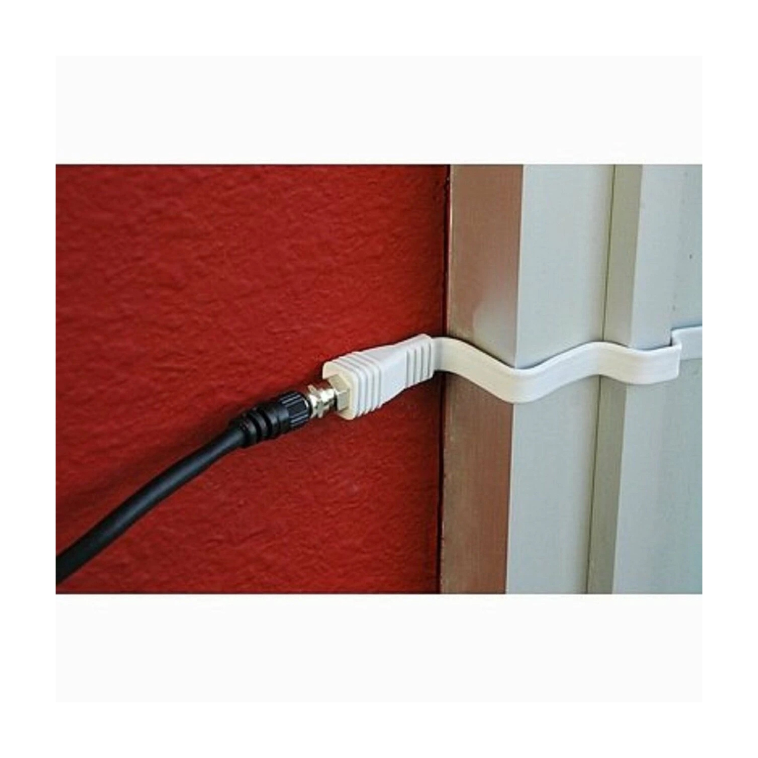 Flat Coaxial Cable CCTV Jumper Dish Network and Directv Approved