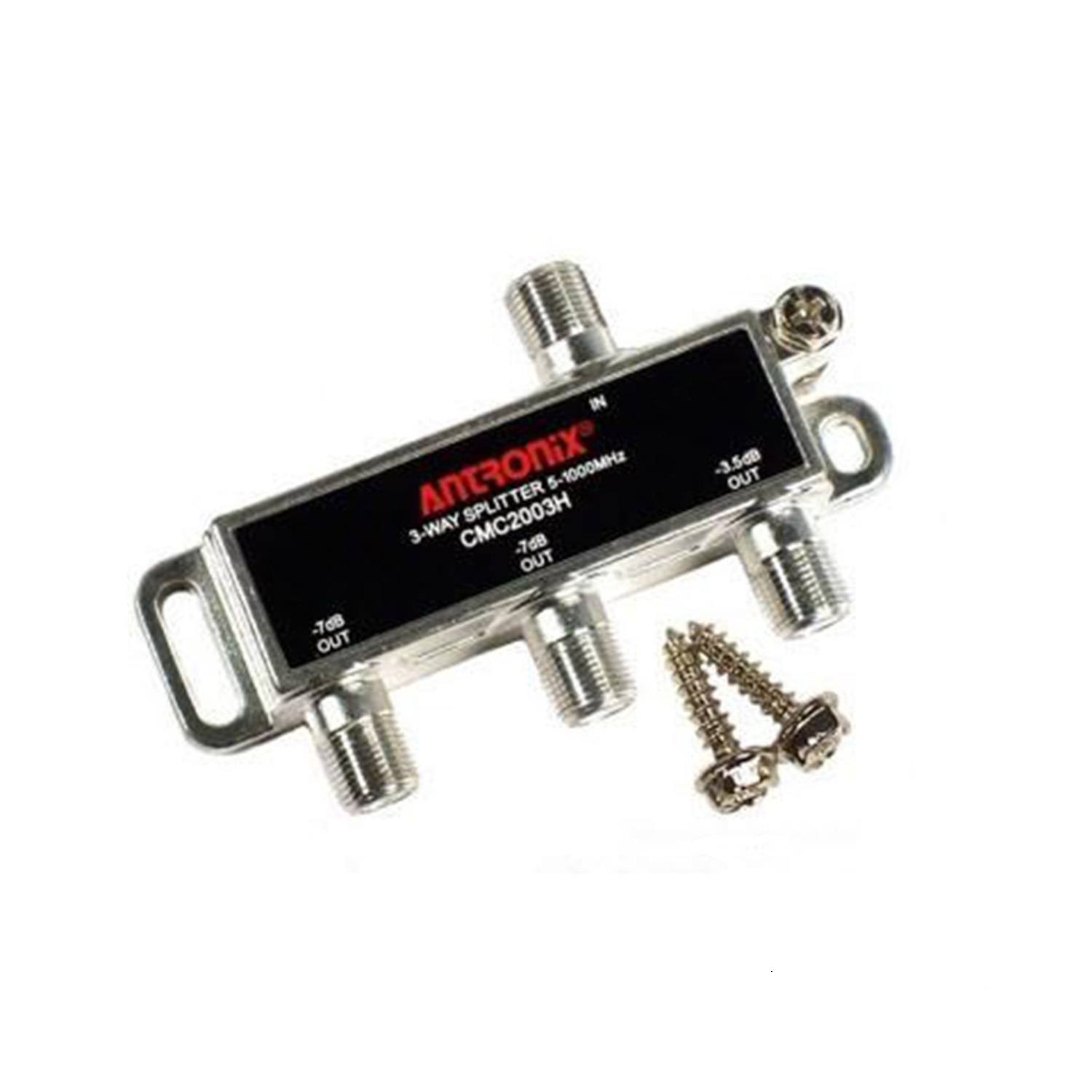 Box of 25 Antronix CMC2003H High Performance 3-Way Coax Cable Splitter 5-1002M