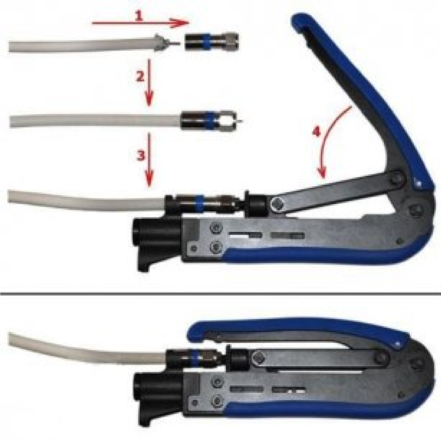 PPC VT-200 Universal Cable Television/Satellite Professional Compression Tool