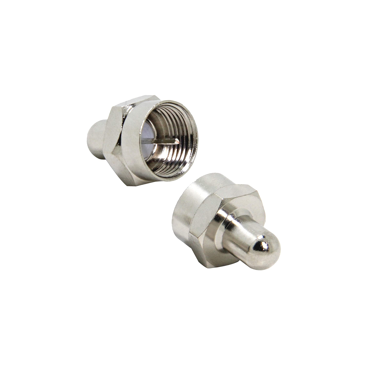 75 Ohm F Terminator 5-Pack for Cable TV Connections