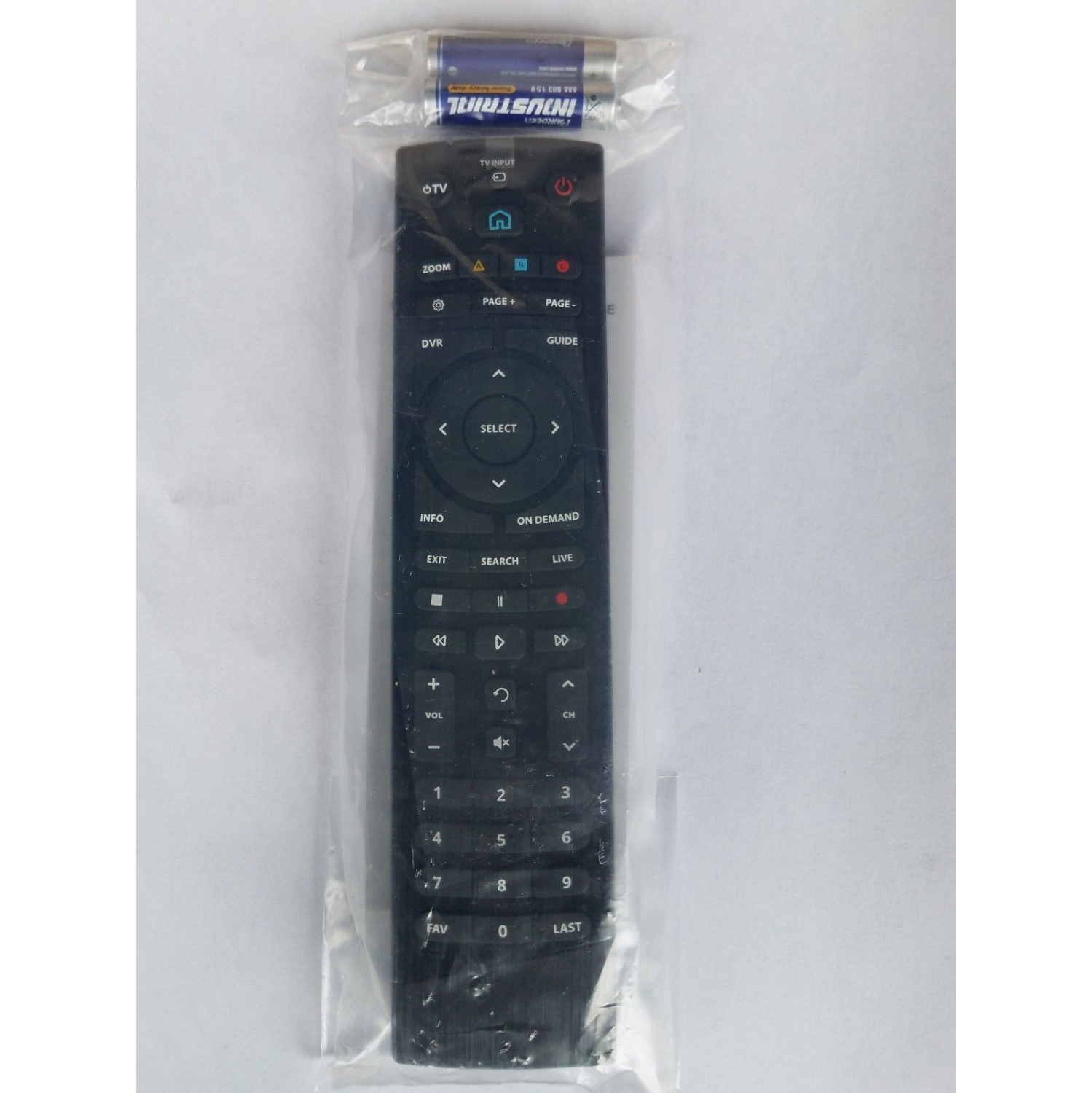 Optimum Cablevision Remote Control DVR W/ Batteries & Instructions
