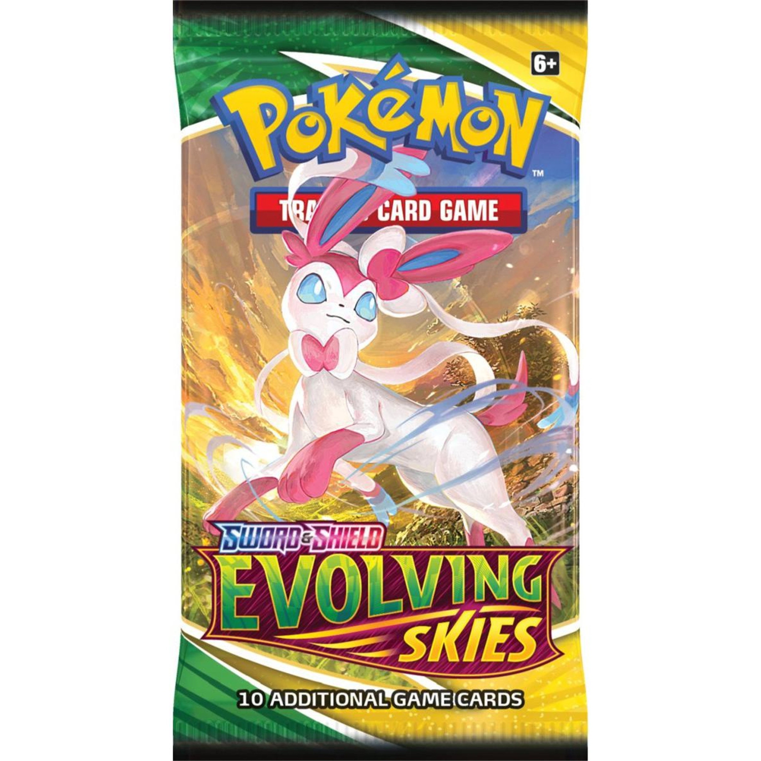 Pokemon USA Pokemon Trading Card Game: Sword & Shield Evolving Skies Booster Pack 10 Cards per Pack x1