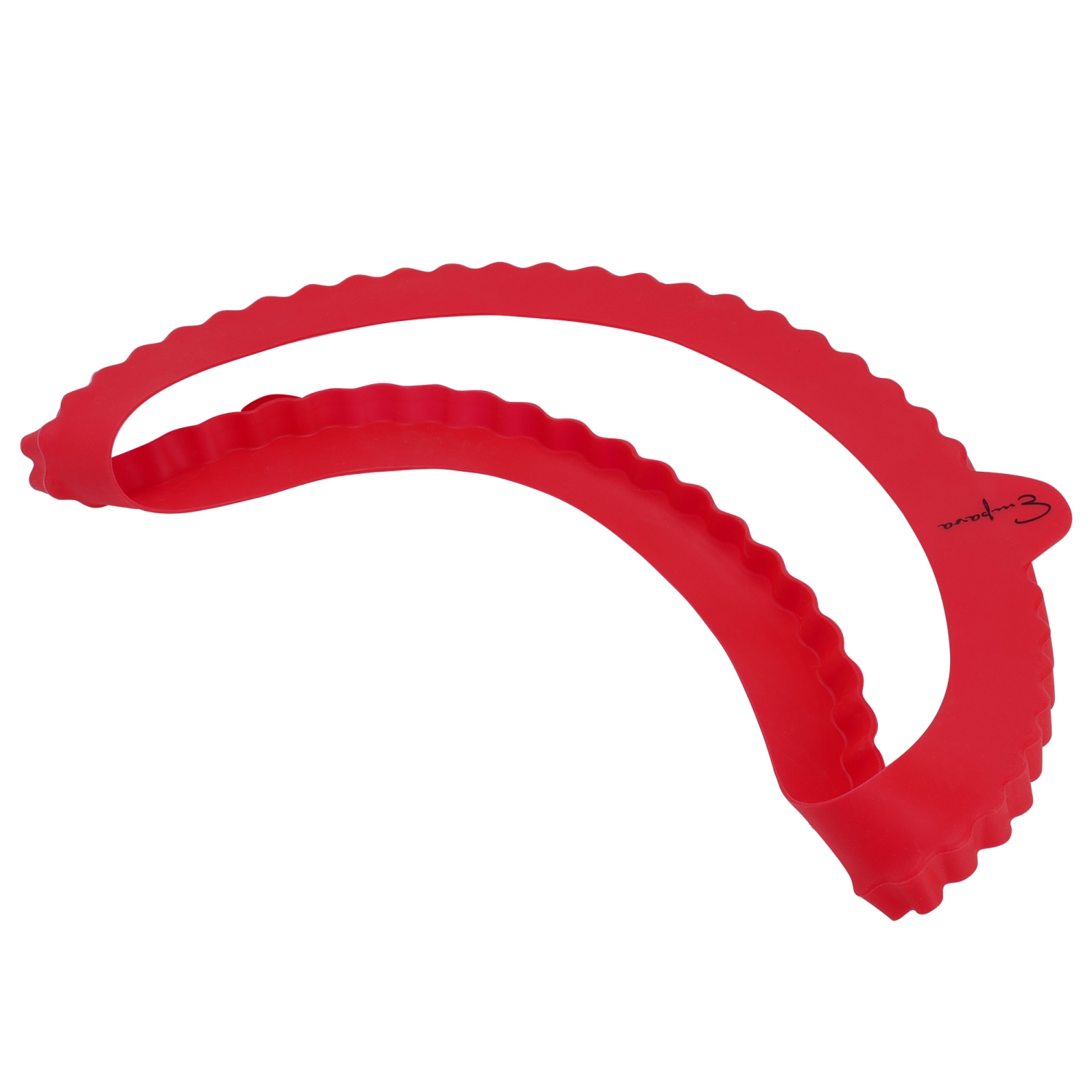 10 Inch Adjustable Silicone Pie Crust Shields Pie Protector in Red