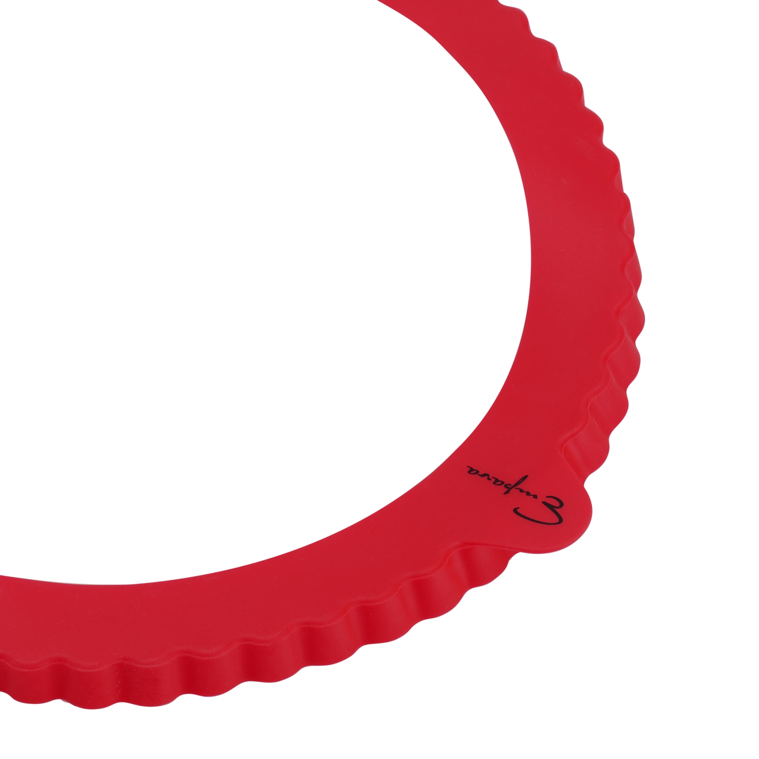 10 Inch Adjustable Silicone Pie Crust Shields Pie Protector in Red