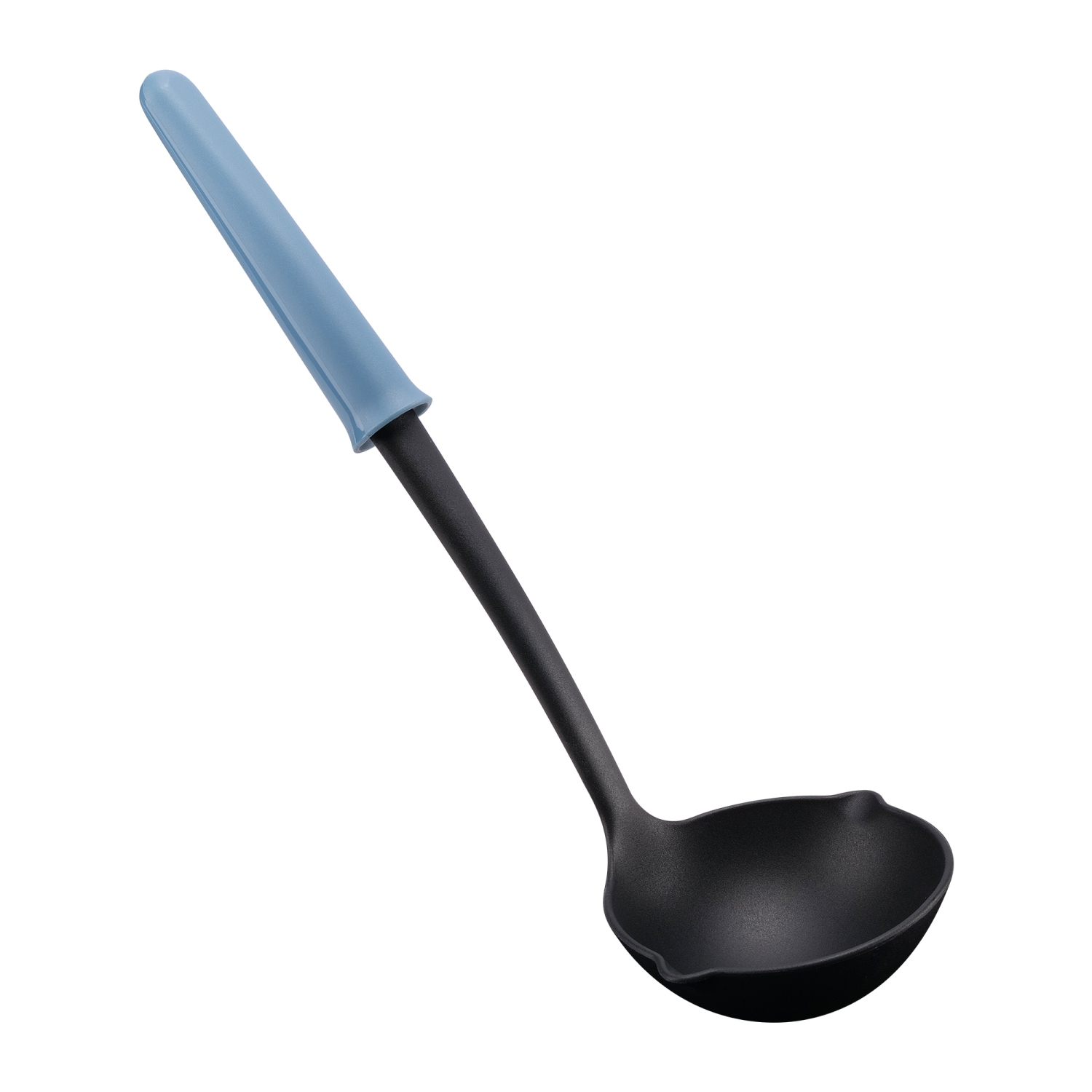 Crock Sets with 5 Pieces Kitchen Utensil with Spoon Rest, Ladle, Spaghetti Spoon, Slotted Turner, Solid Spoon, Slotted Spoon in Black