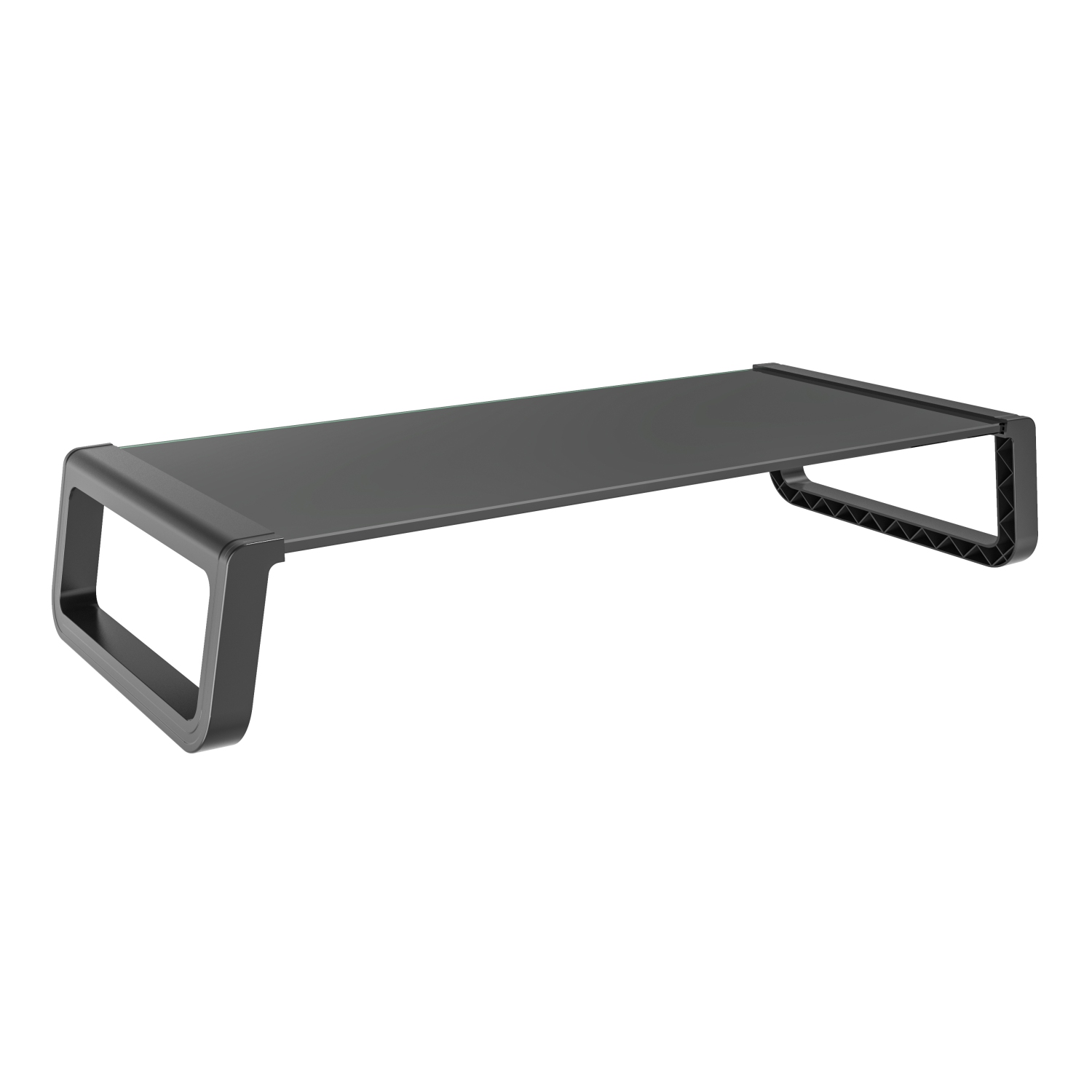 Amer Mounts – tablette surélevée pour moniteur PC avec espace de rangement pour clavier – ARPHONEBOOK