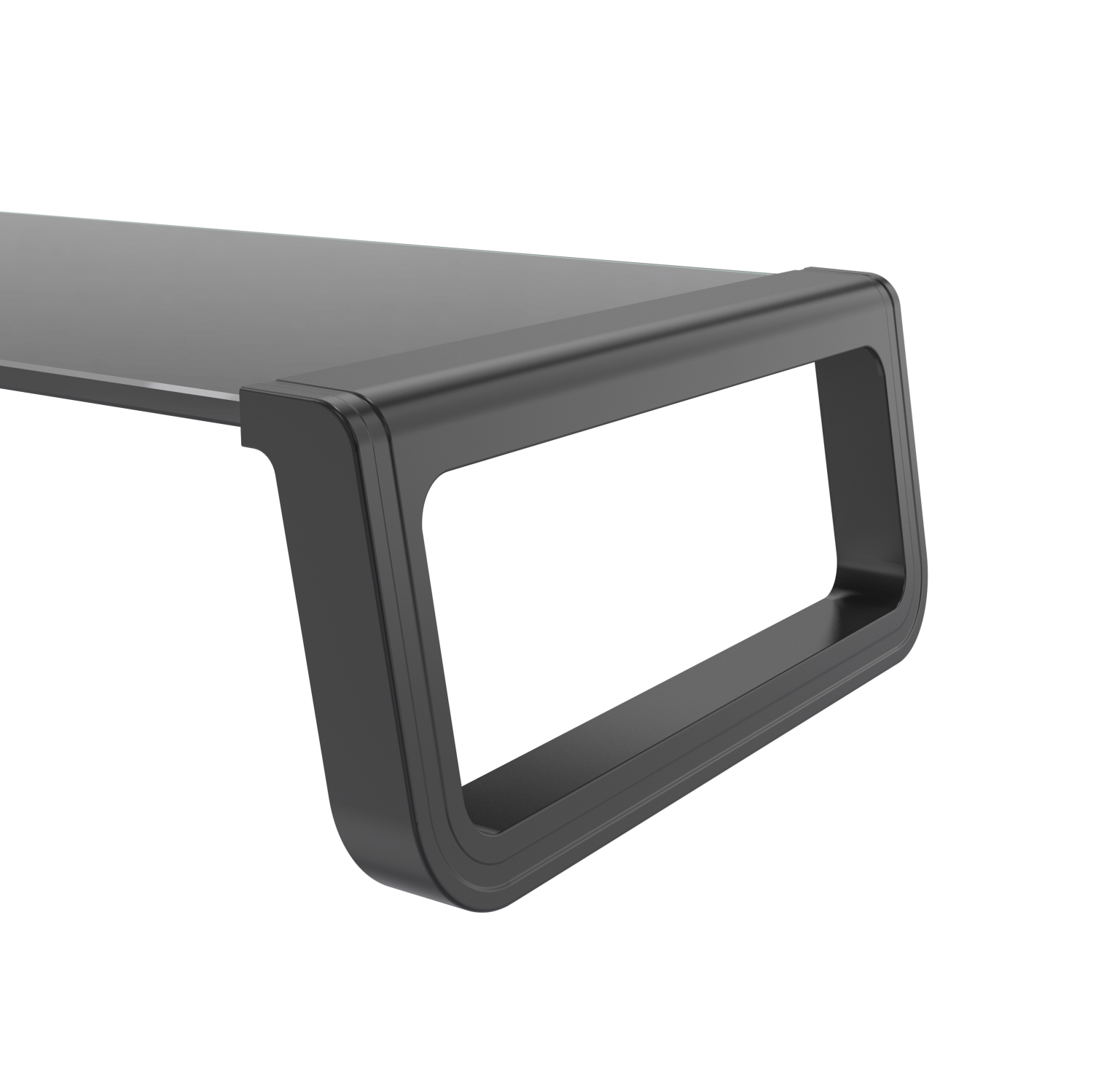 Amer Mounts – tablette surélevée pour moniteur PC avec espace de rangement pour clavier – ARPHONEBOOK