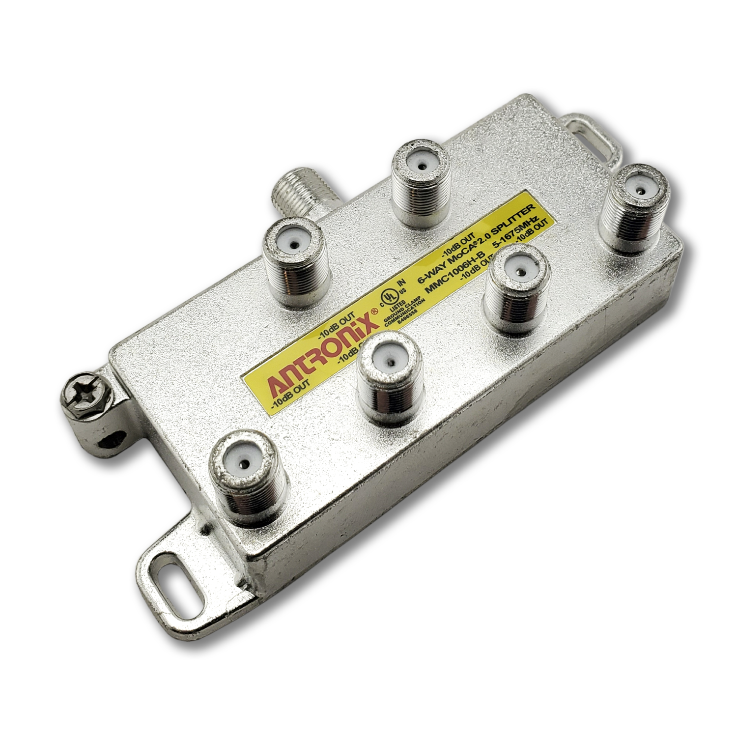 6 Way Antronix MMC1006H-B 5-1675 MHz MoCA 2.0 Splitter for Frontier Formerly Verizon Fios