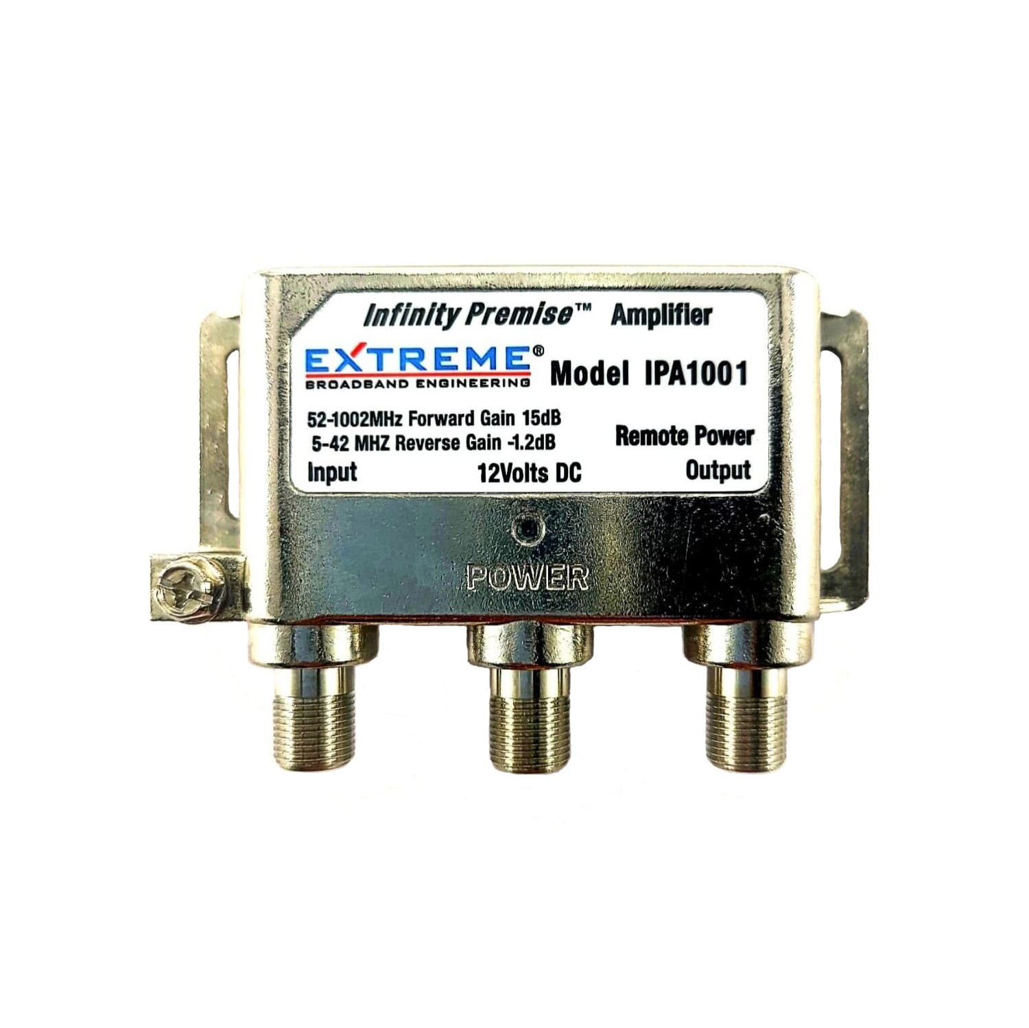 Extreme Broadband Infinity Premise Amplifier Silver Color IPA1001