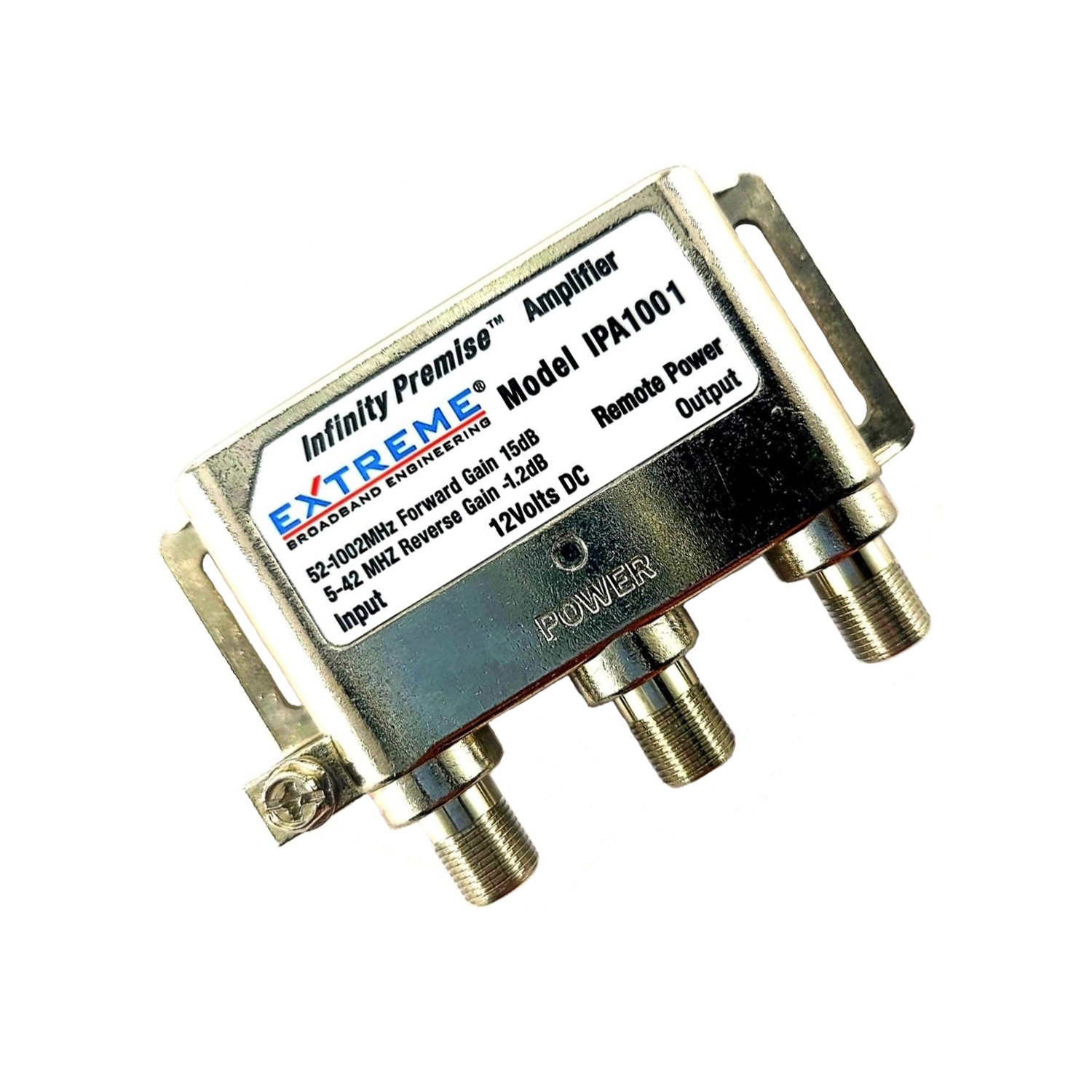 Extreme Broadband Infinity Premise Amplifier Silver Color IPA1001