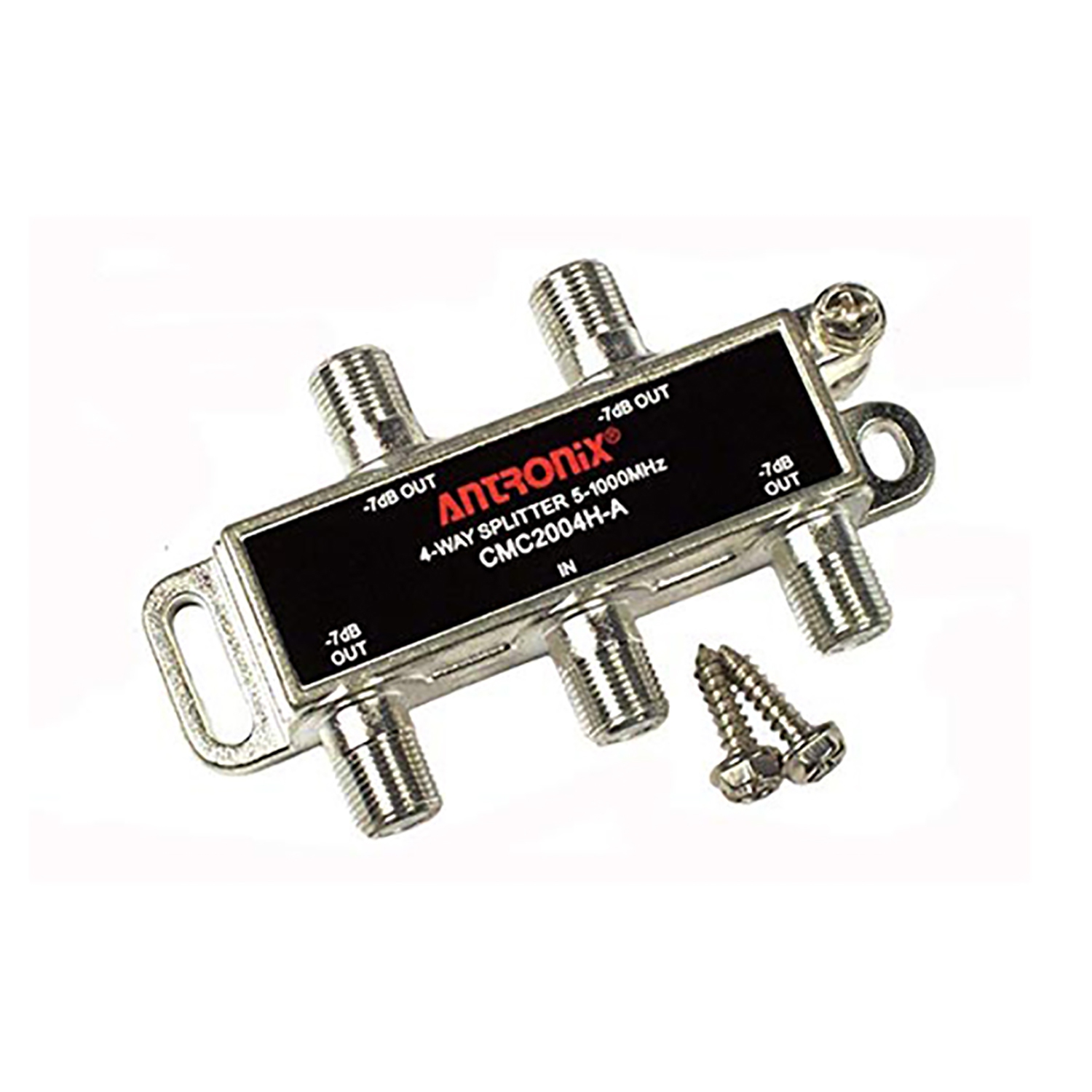 Splitter CMC2004H-A, Broadband RF 4 Output MoCA Capable 5-1002MHZ By Antronix