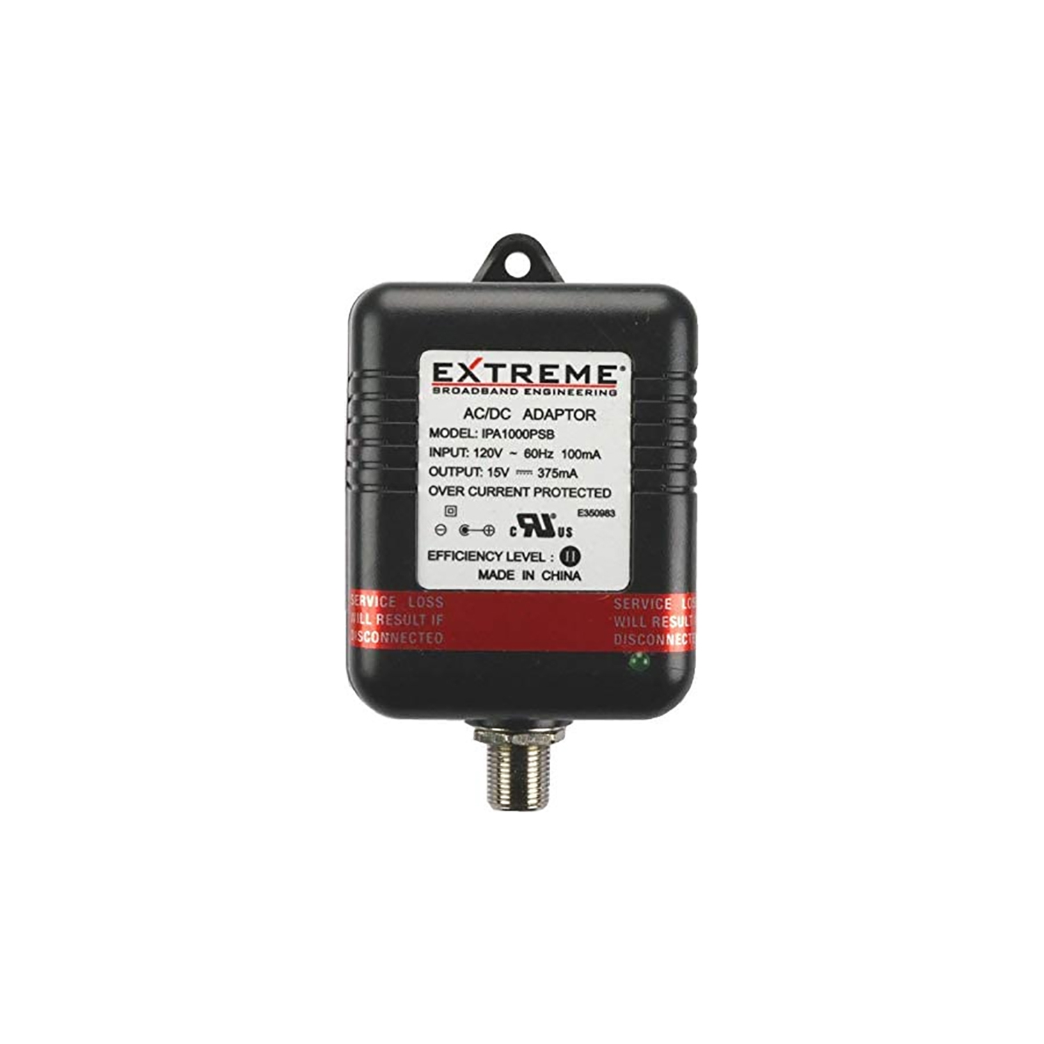 Extreme Broadband IPA1008D-RSVF - 8 Way Coaxial Splitter