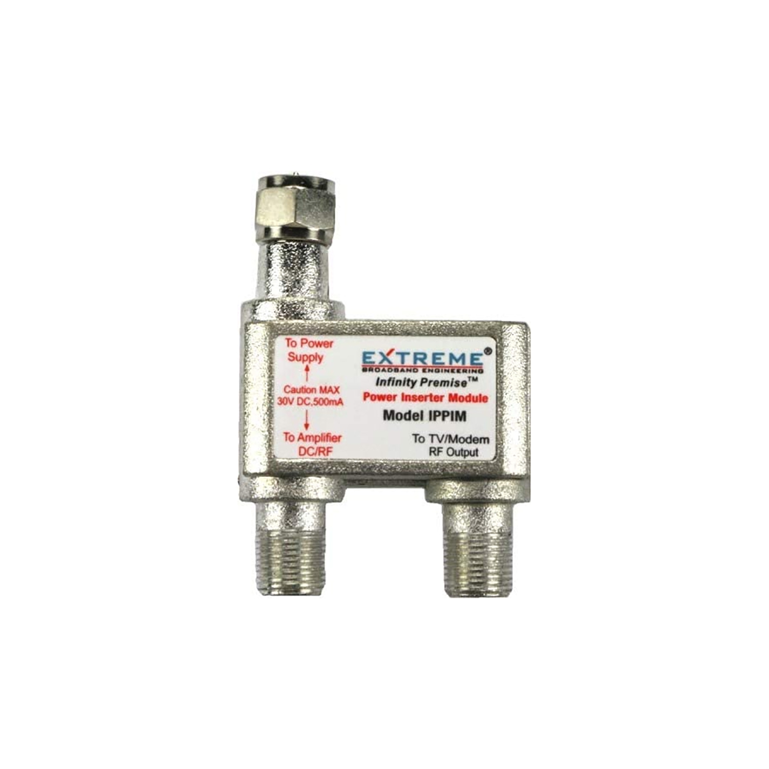 Extreme Broadband IPA1008D-RSVF - 8 Way Coaxial Splitter