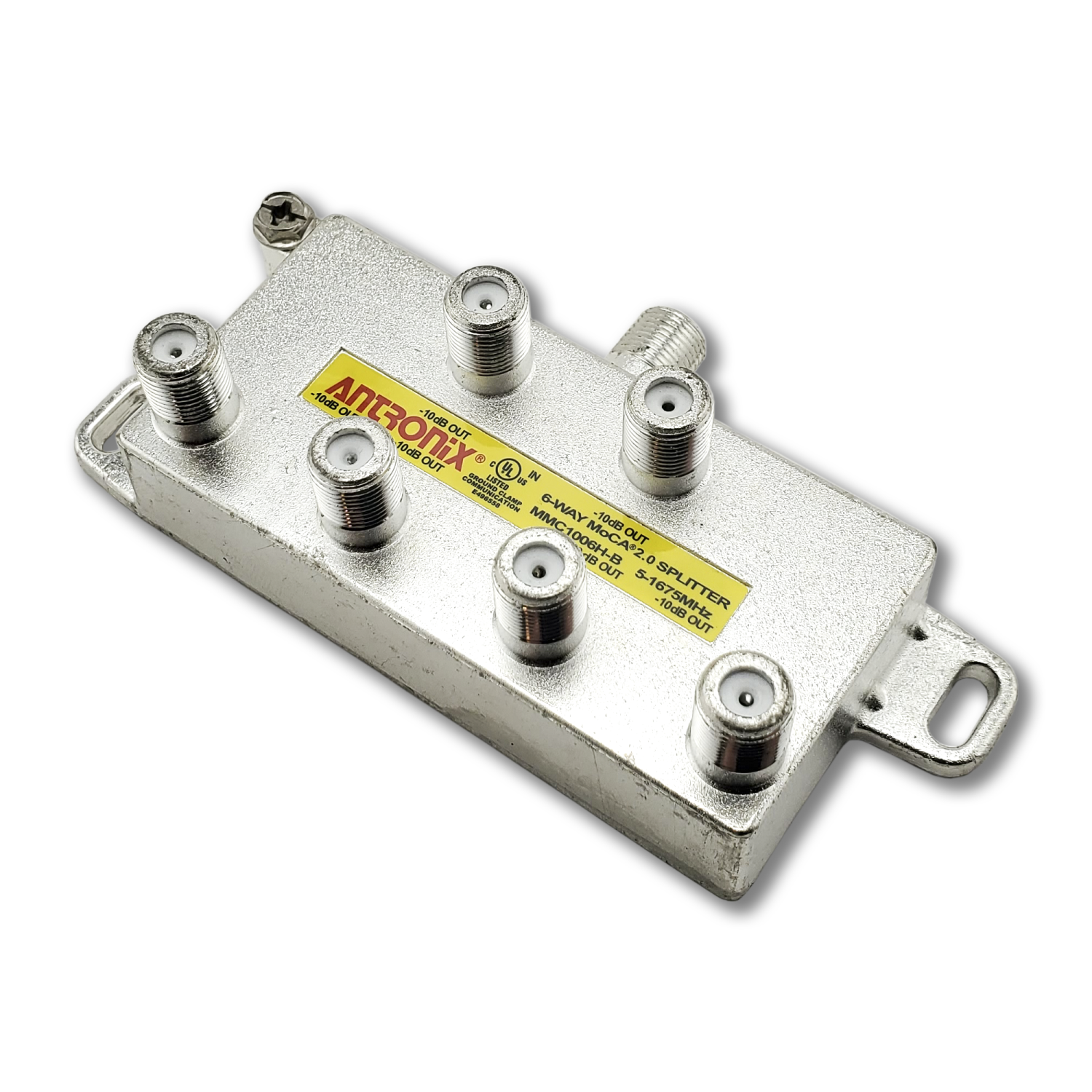 8 Way Antronix MMC1008H-B 5-1675 MHz MoCA 2.0 Splitter for Frontier Formerly Verizon Fios