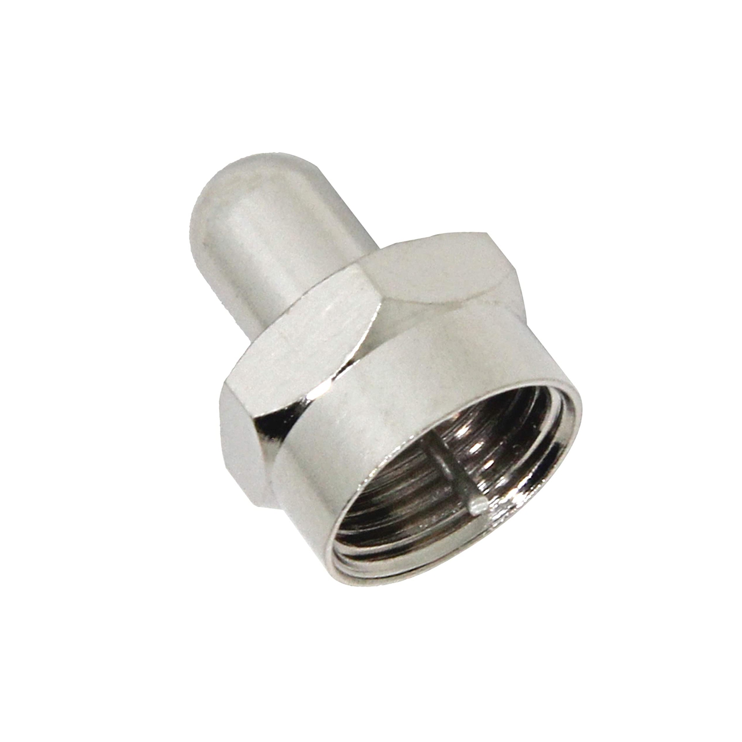 Terminator, 75 OHM, F Port Screw-on, 5-2050Mhz, 5 pack