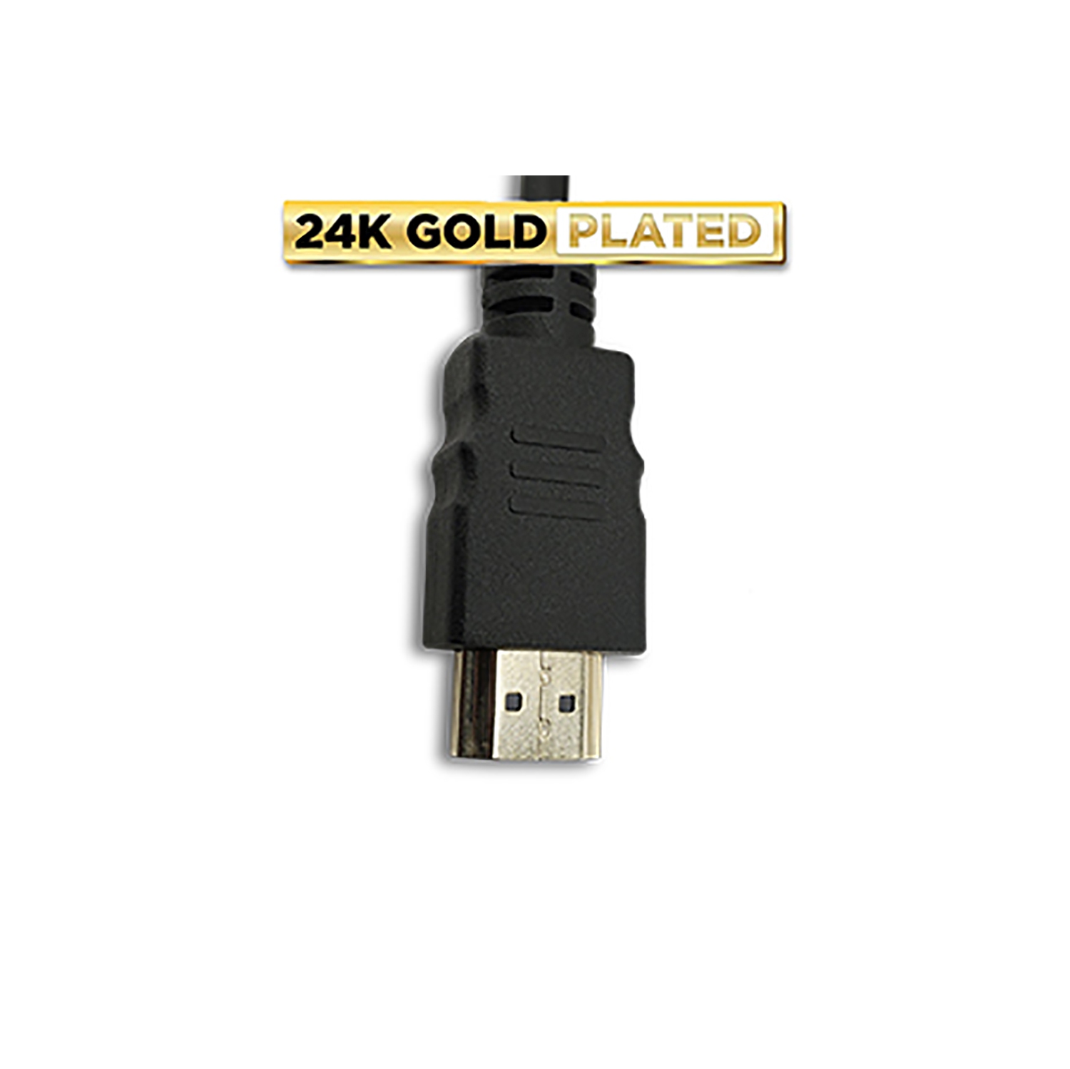 Pack of 10 Digital High-Speed 1.4 HDMI Cables 4K/30Hz 10.2Gbps PVC 2160p Black Cord Universal Wire by SatelliteSale 12 feet