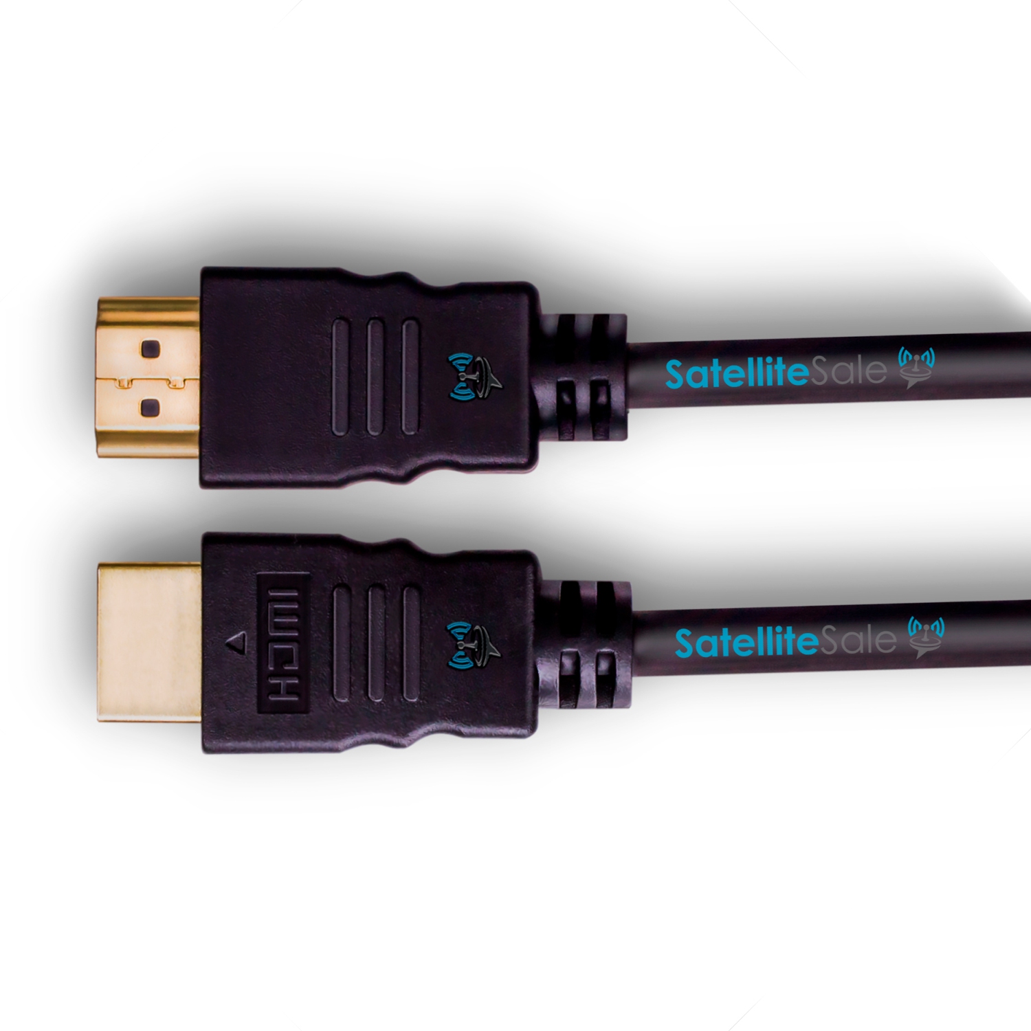 SatelliteSale Digital High-Speed 2.0 HDMI Cable 4K/60Hz 18Gbps PVC 2160p Black Cord Universal Wire