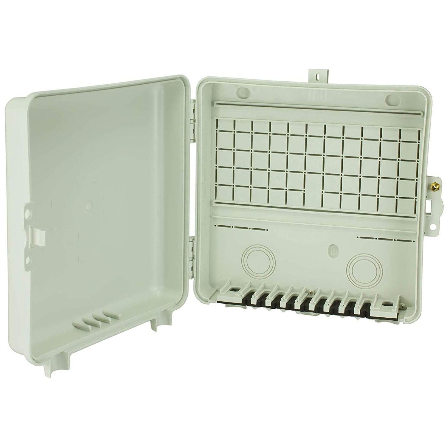 Extreme Broadband Weather Proof Premise Enclosure 12x 12x3 Amphenol IPE12123-LTC