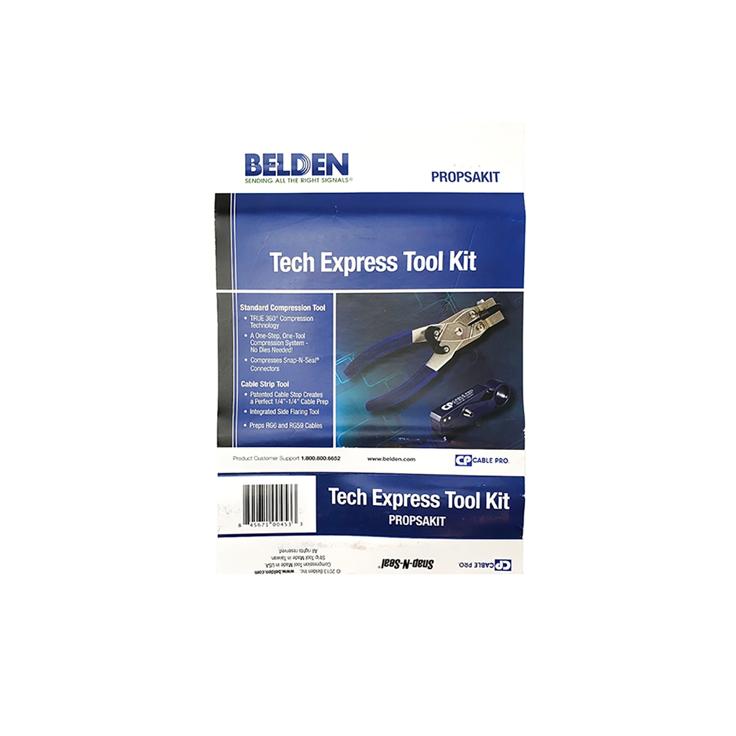 Belden Tech Express Tool Kit PROPSAKIT Snap-n-Seal