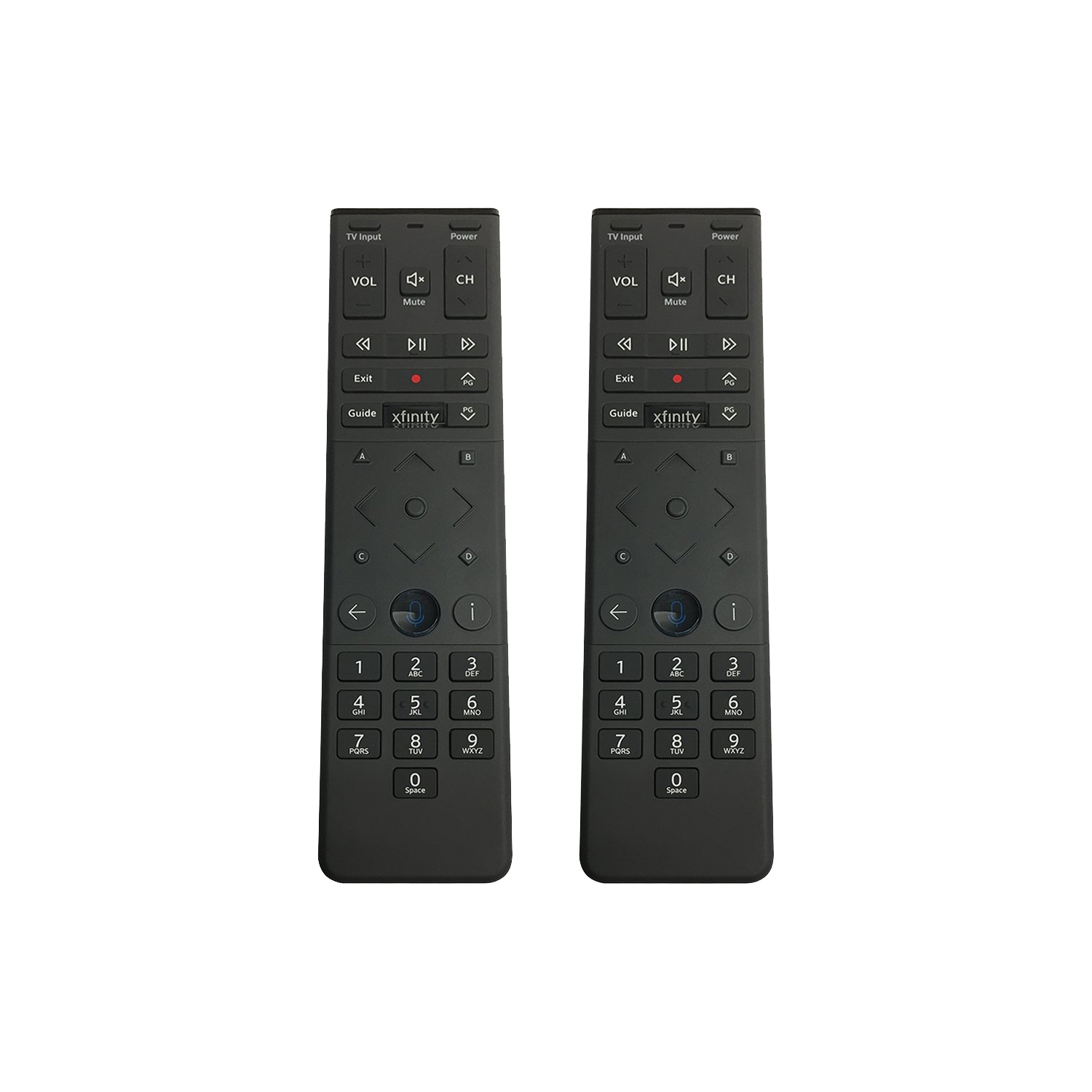 (2 PACK) Xfinity Comcast XR15 Voice Control Remote for X1 Xi6 Xi5 XG2