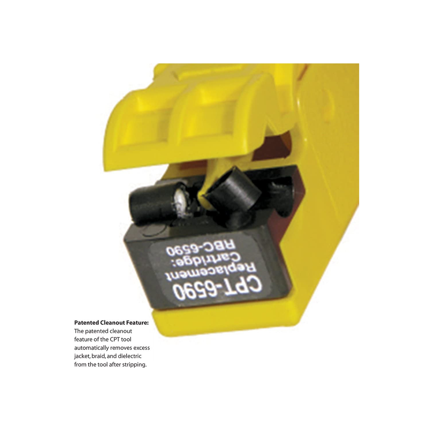 CablePrep CPT-6590-1S Drop Cable/Coax Cable Stripper, RG6/RG59