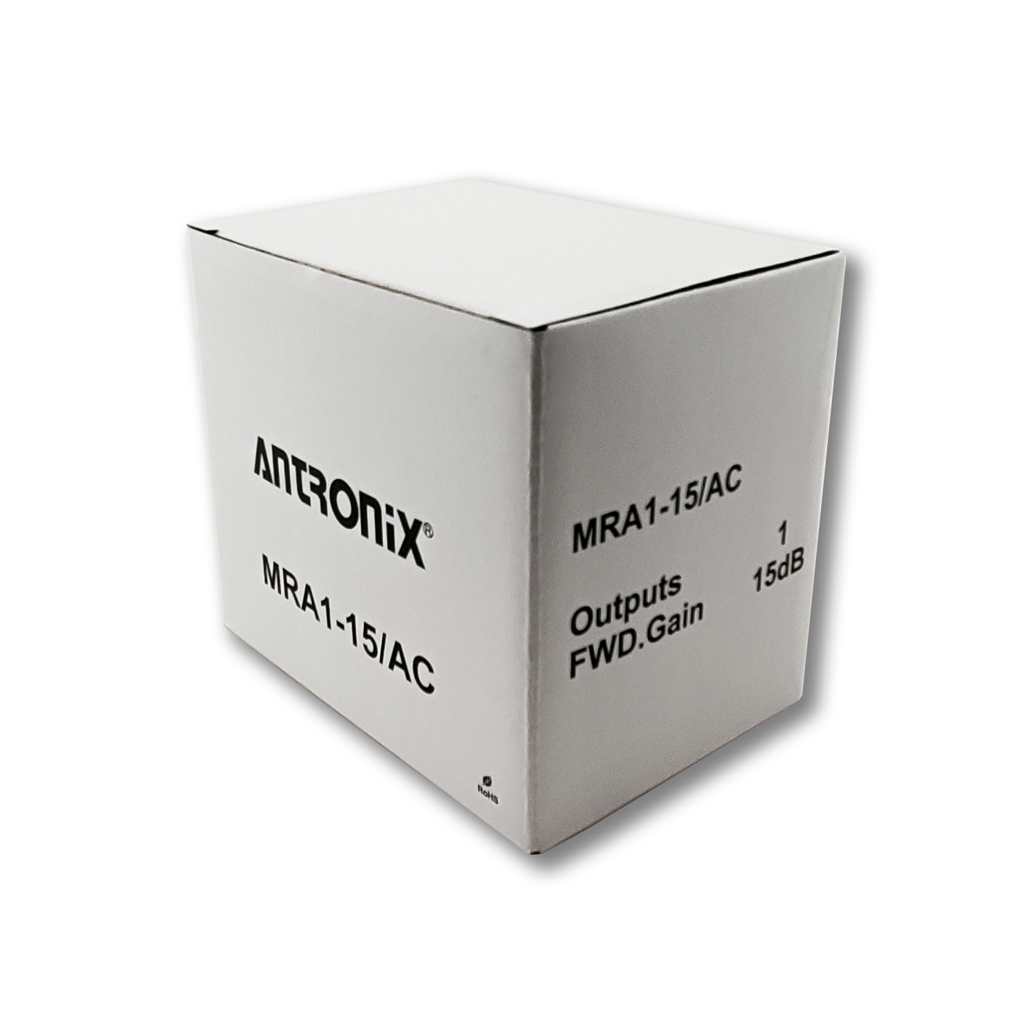 Antronix MRA1-15AC Amplifier, 1 Port,15dB Gain, Output 5-1002Mhz + Power Adapter
