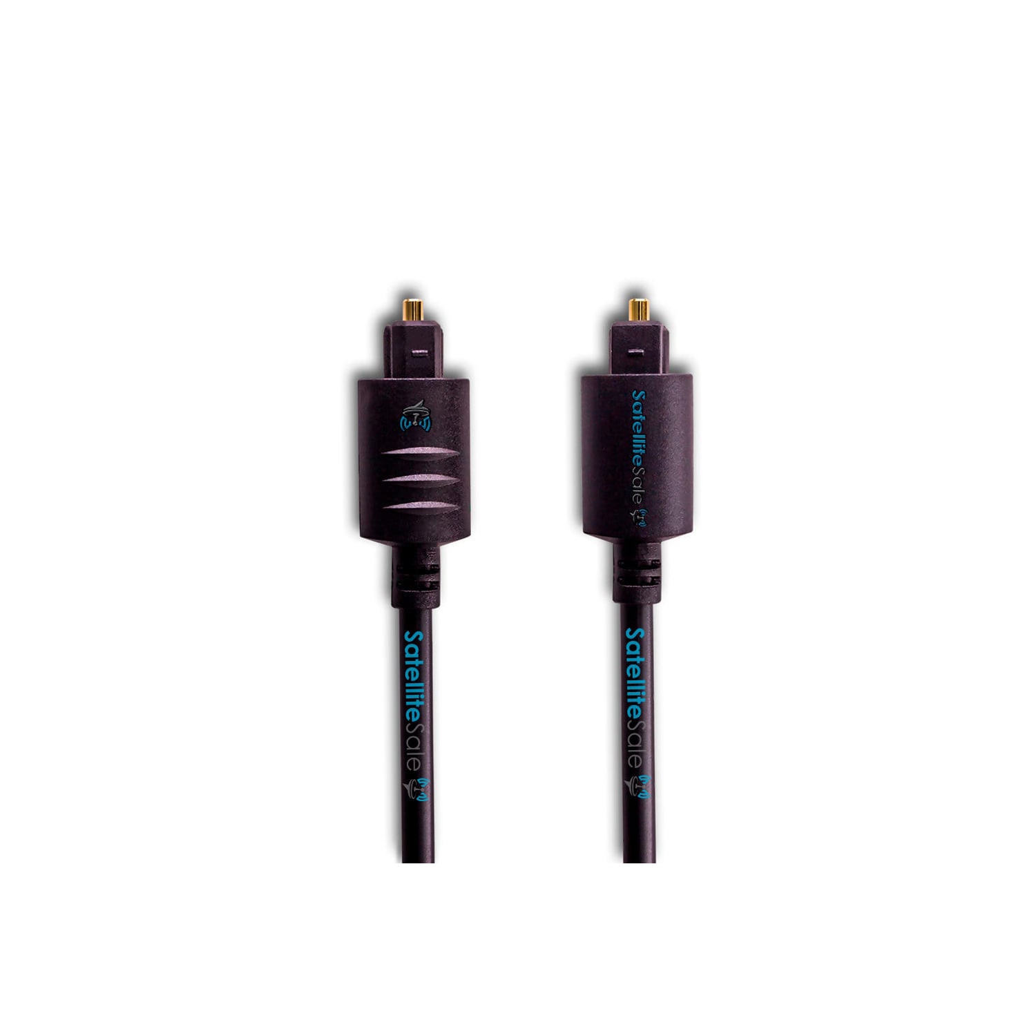 SatelliteSale Digital Toslink SPDIF Audio Optical Fiber Cable Universal Wire PVC Black Cord