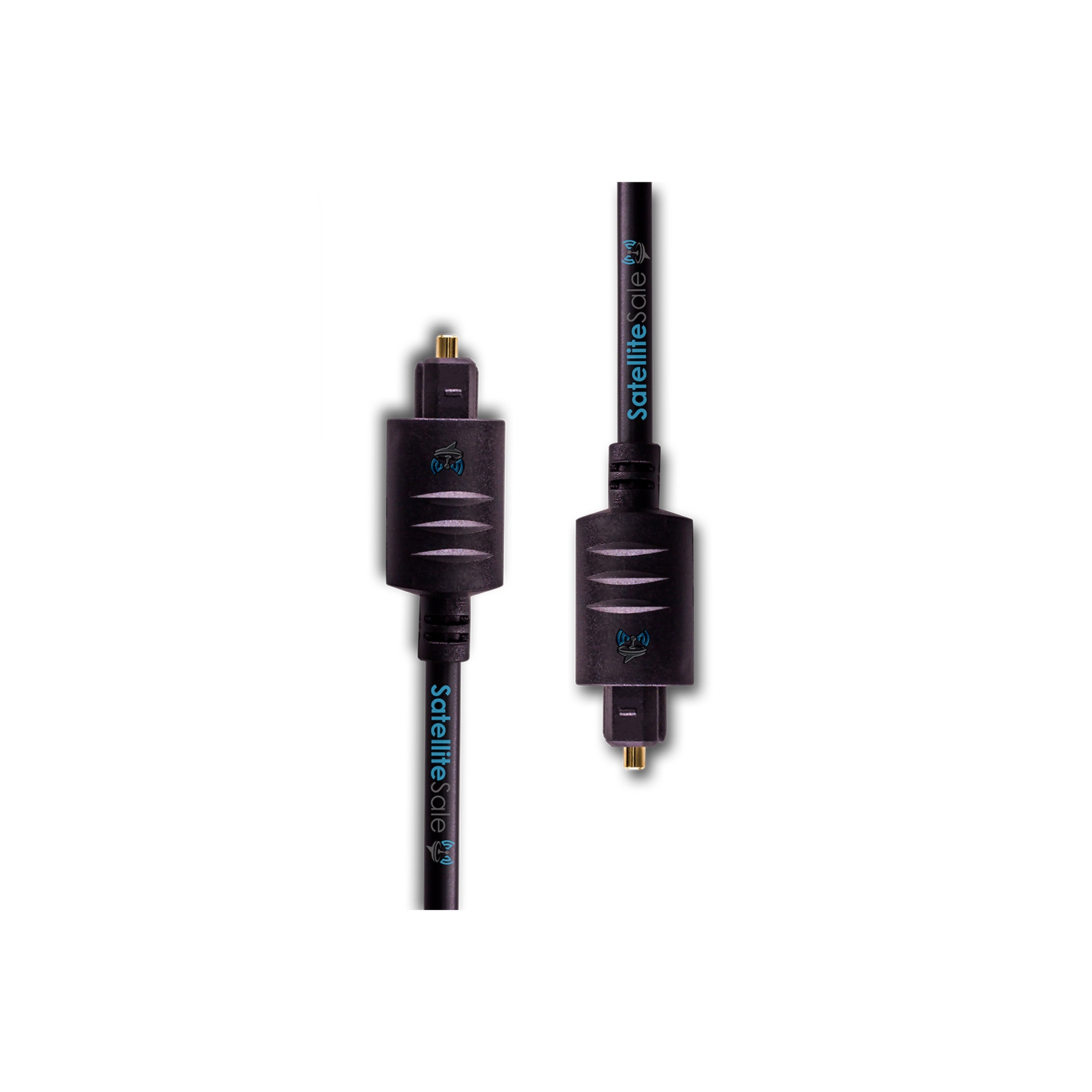 SatelliteSale Digital Toslink SPDIF Audio Optical Fiber Cable Universal Wire PVC Black Cord