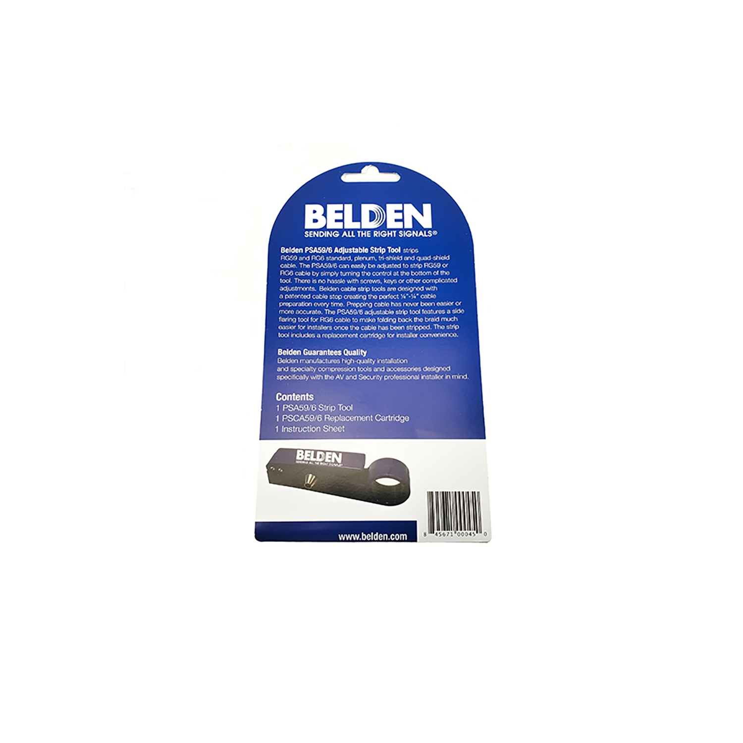 Belden PSA59/6 Adjustable Cable Strip Tool
