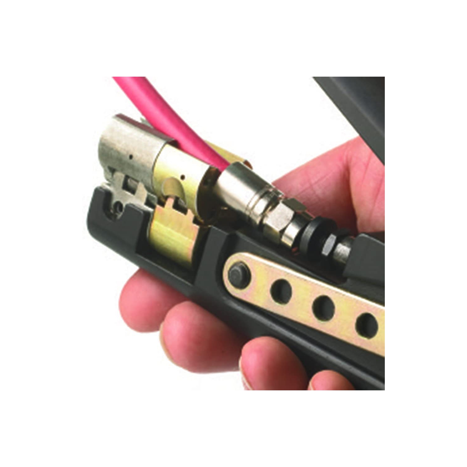 CablePrep Cobra 360 Fixed Coax Dual Compression Tool RG-6/59/7/11 & RCA