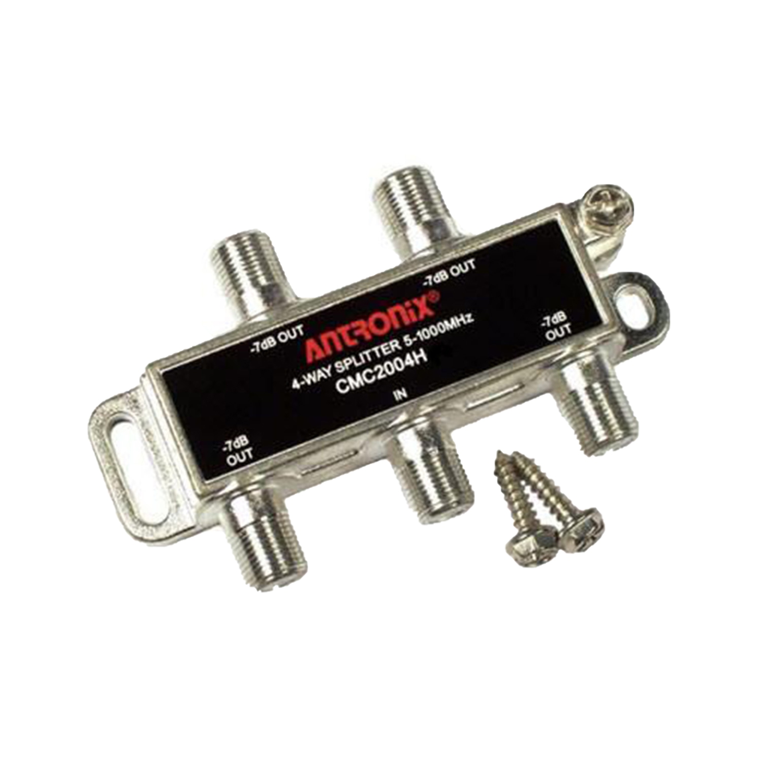 Antronix CMC2004H 4-Way, 5 Pack Horizontal Splitter -7db Ports 5-1002 MHz