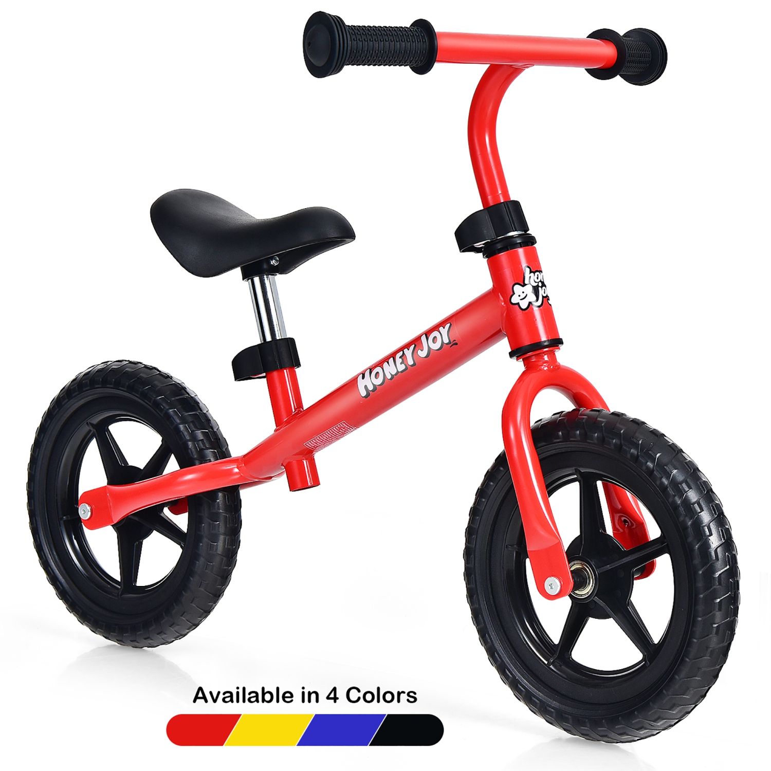 Costwway Kids Balance Bike No Pedal Training Bicycle w/Adjustable Handlebar & Seat