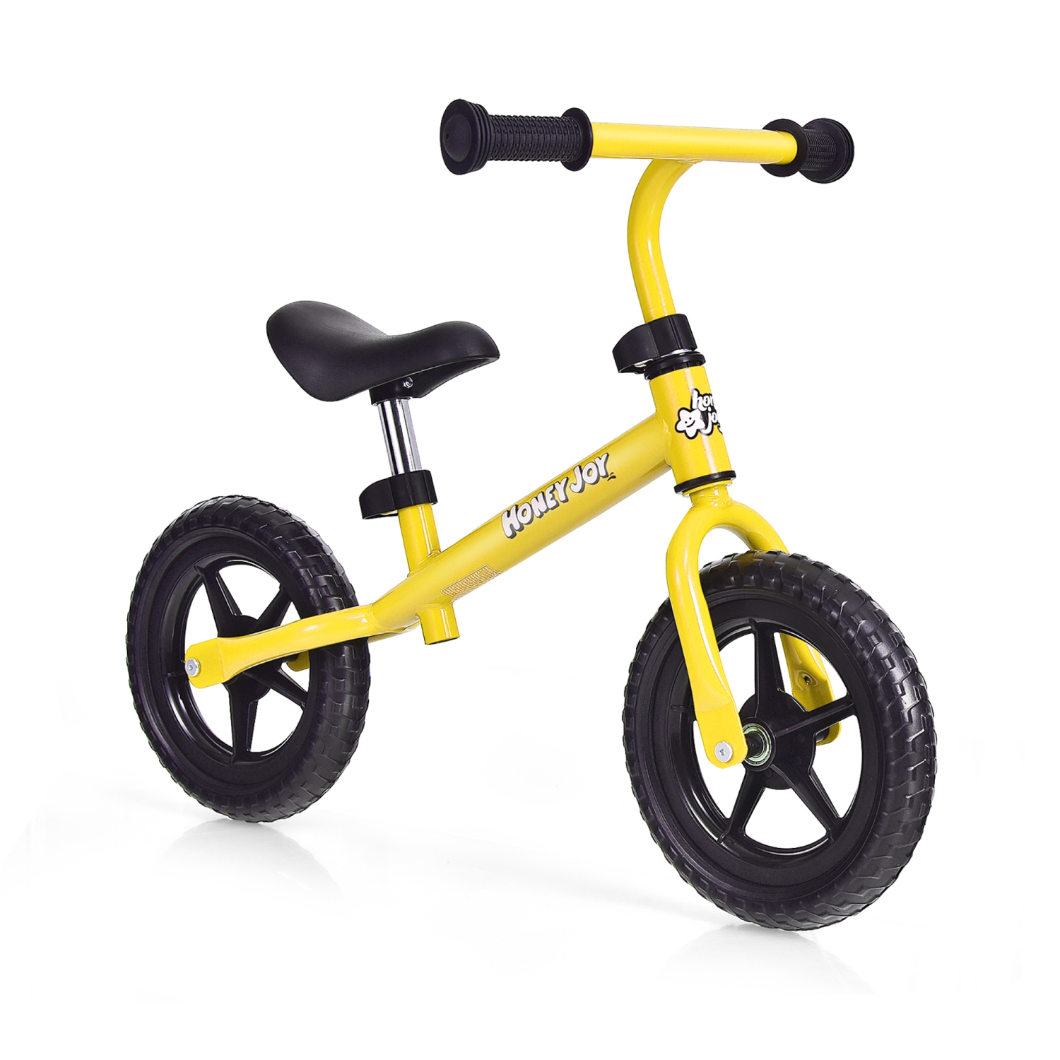 Costwway Kids Balance Bike No Pedal Training Bicycle w/Adjustable Handlebar & Seat
