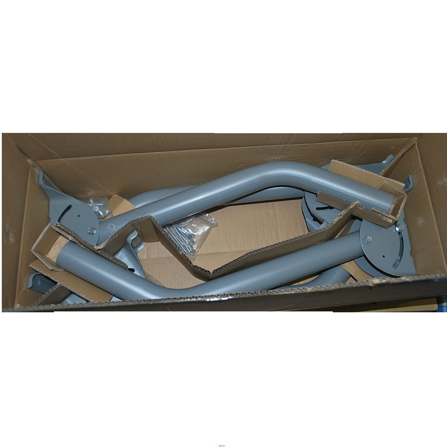 Lot of 4 Slimline Foot Mast Pole 2 inches OD Ka/Ku Mount Roof Wall DirecTV