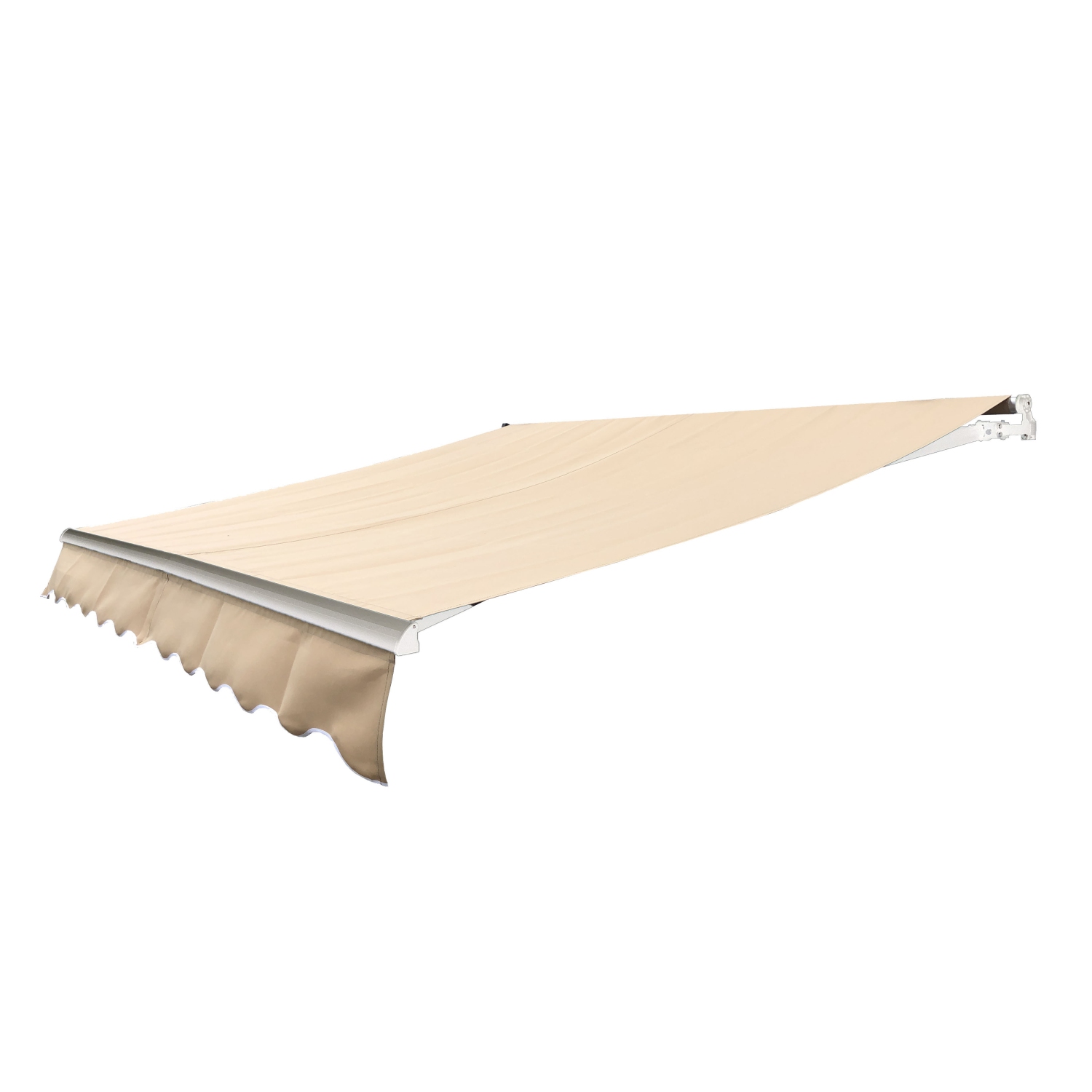 ALEKO AW10X8BEIGE29 Retractable Home Patio Canopy Awning 10 x 8 Feet, Beige color