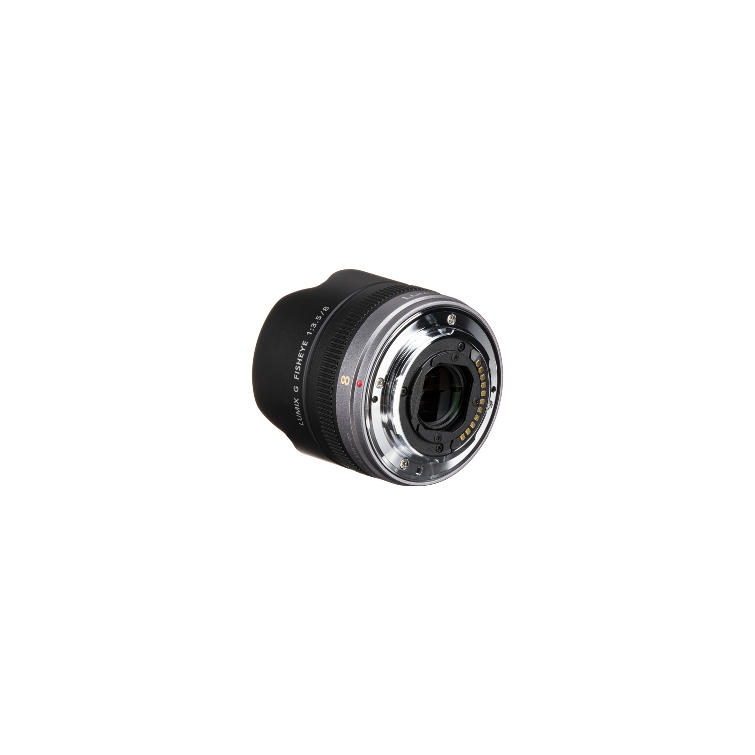 PANASONIC LUMIX G FISHEYE Lens, 8MM, F3.5, MIRRORLESS Micro Four Thirds, H-F008