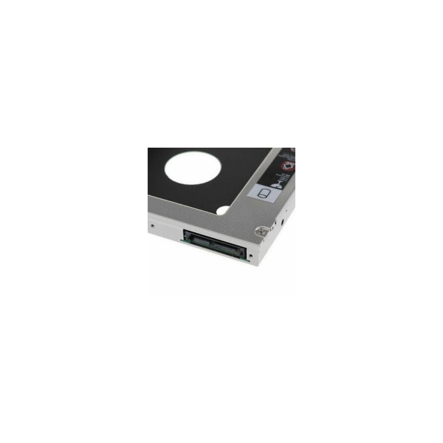 Support universel pour disque dur de 12,7 mm SATA 2e SSD pour baie optique de CD DVD-ROM