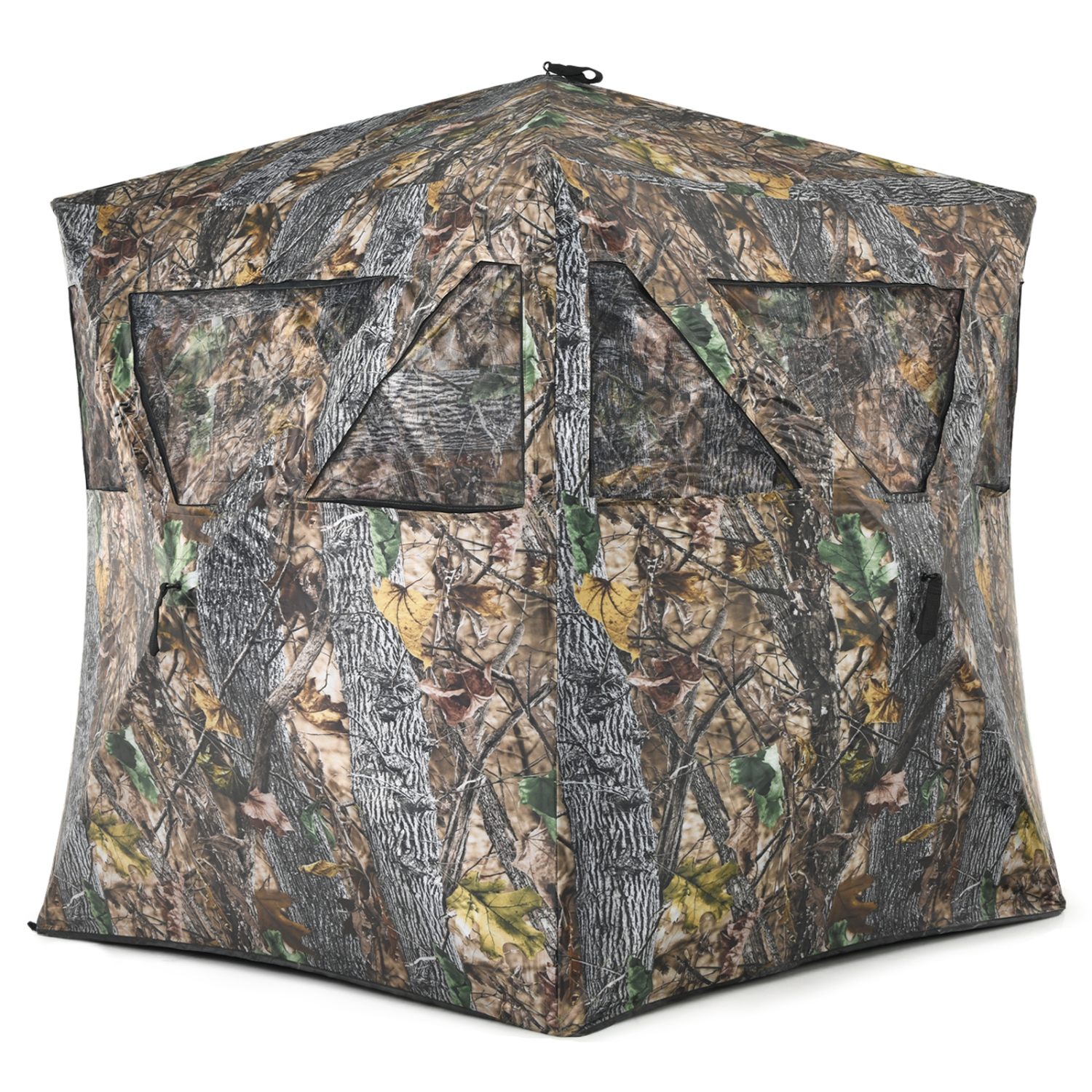La tente de chasse Pop-up camouflage pour la chasse au sol de PatioJoy convient à 3 personnes